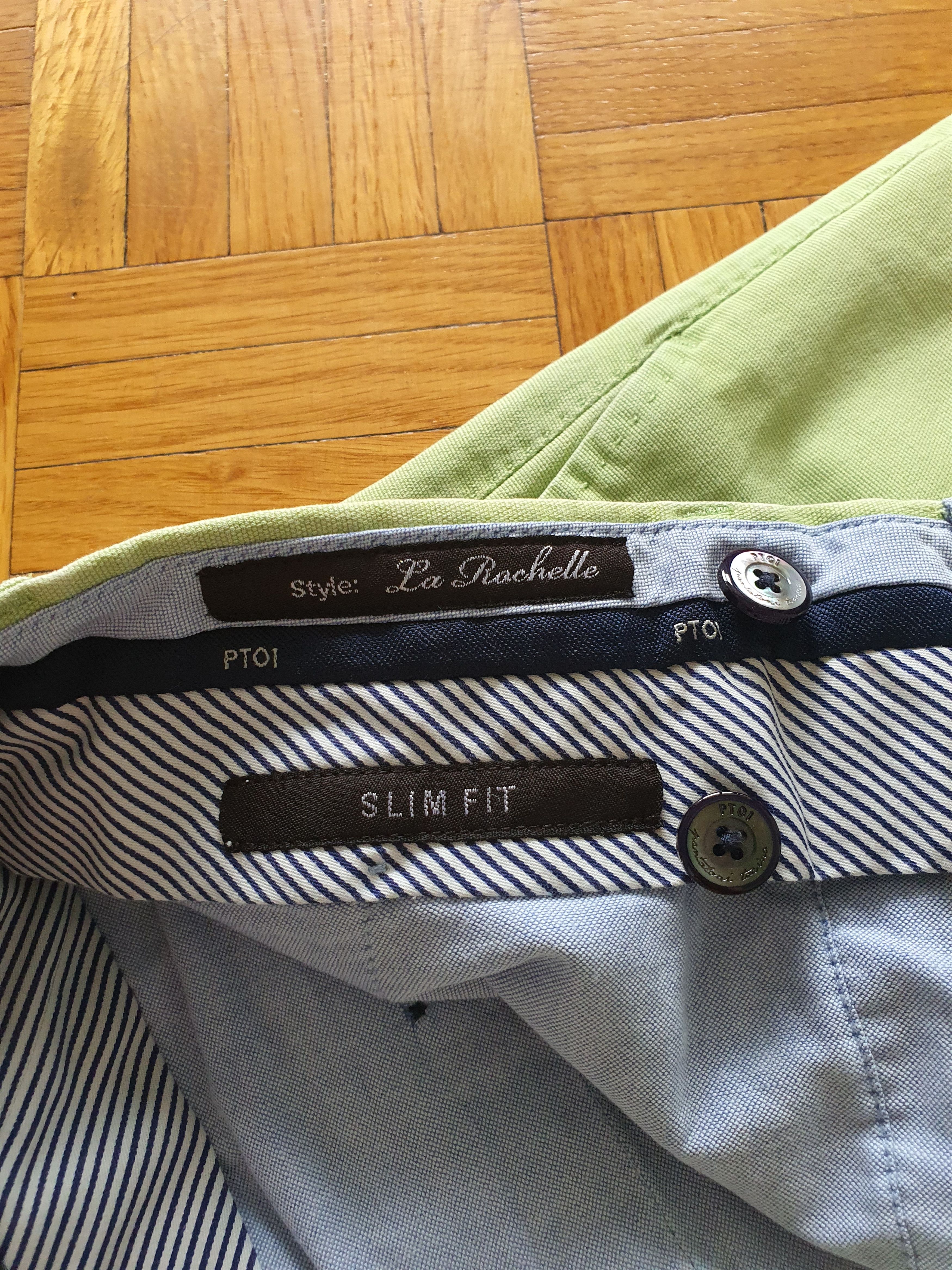 PT Torino ''La Rochelle'' Tailored Pants Trousers - New - EU 48, W32 Size US 32 / EU 48 - 6 Thumbnail