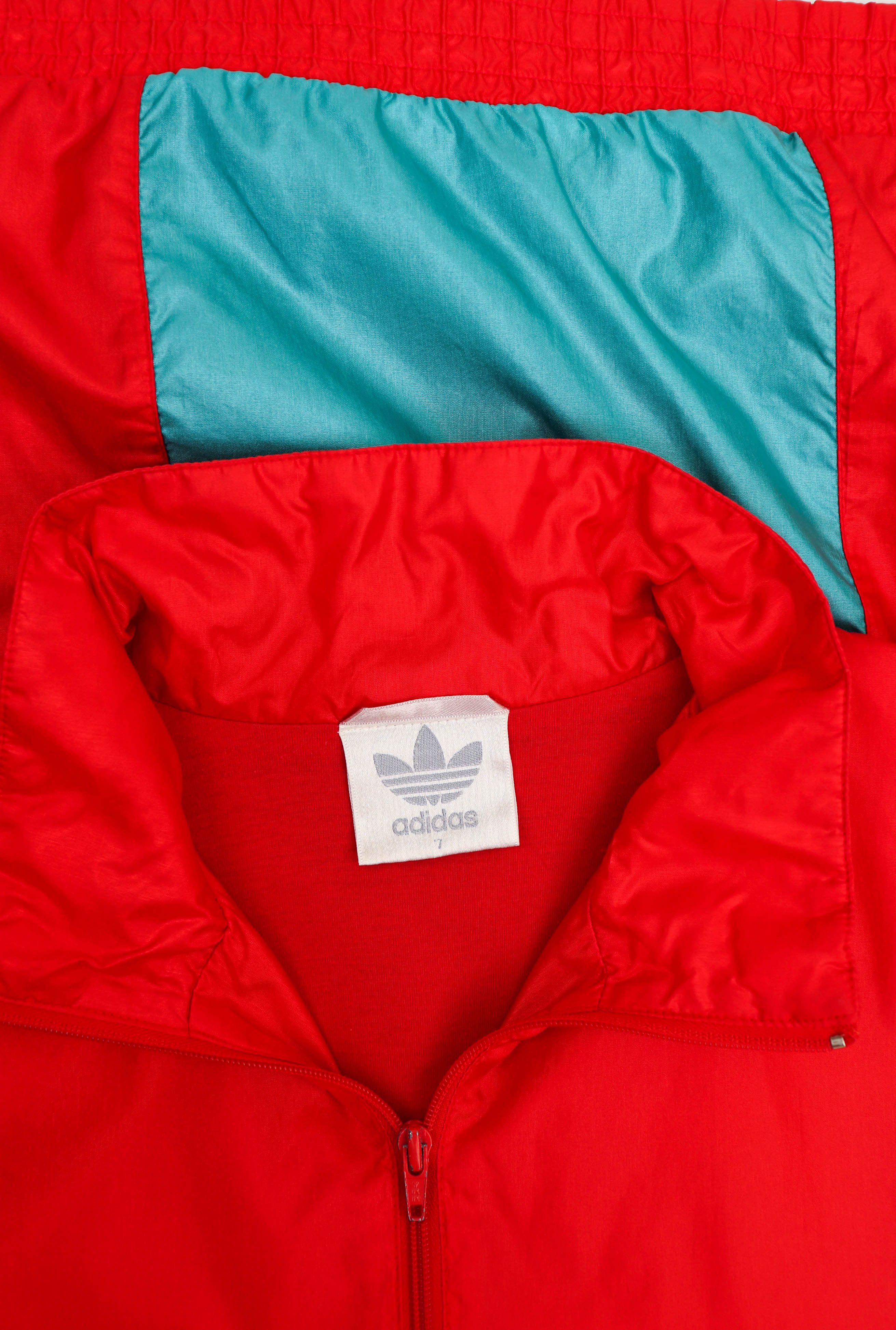 Adidas Adidas Vintage Monteforna Nylon Oversized Track Top Jacket Size US L / EU 52-54 / 3 - 7 Thumbnail