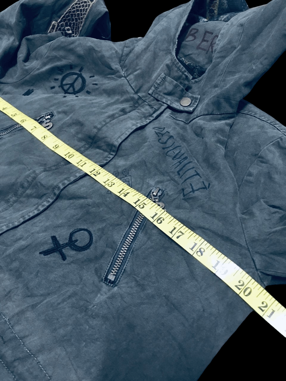 Desigual Desigual Hoodie Light Jacket Size XS / US 0-2 / IT 36-38 - 12 Thumbnail