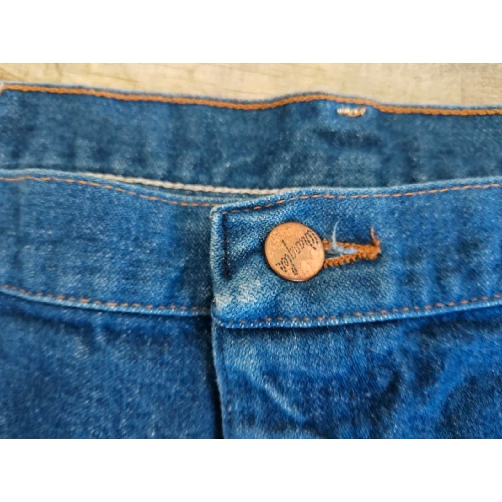 Wrangler VINTAGE Wrangler Jeans Cowboy Cut 40X36 Men's Straight Fit Blue Denim 13MWZPW Made in USA Size US 40 / EU 56 - 5 Thumbnail
