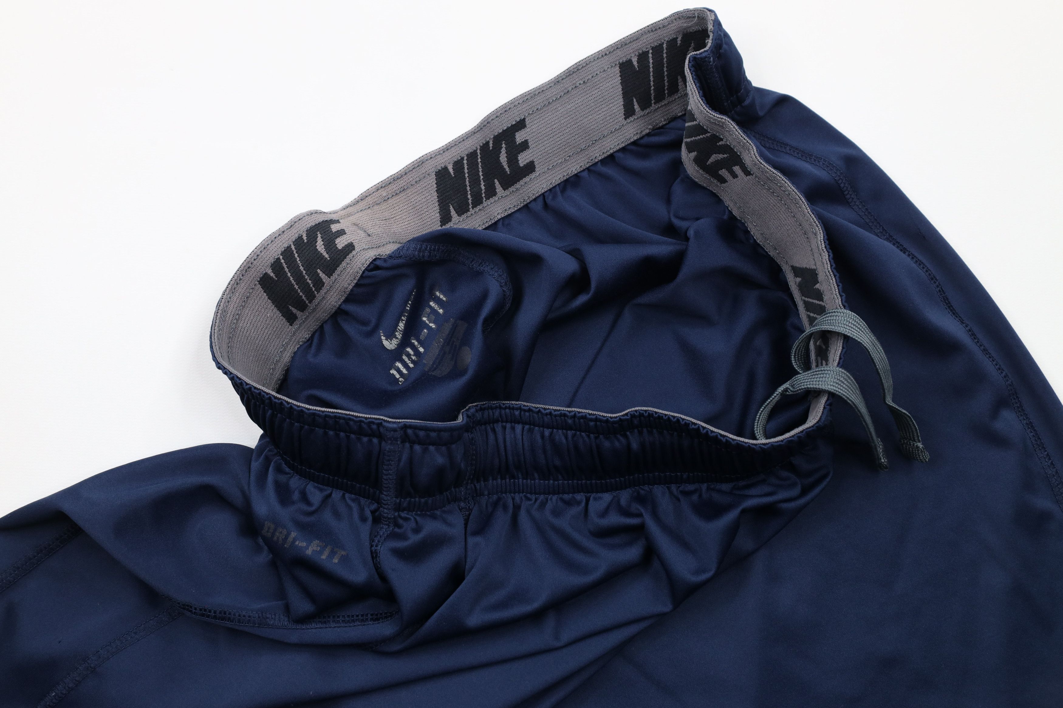 Nike × Vintage Vintage Nike Scott Mini Swoosh Gym Basketball Shorts Blue Size US 34 / EU 50 - 7 Thumbnail
