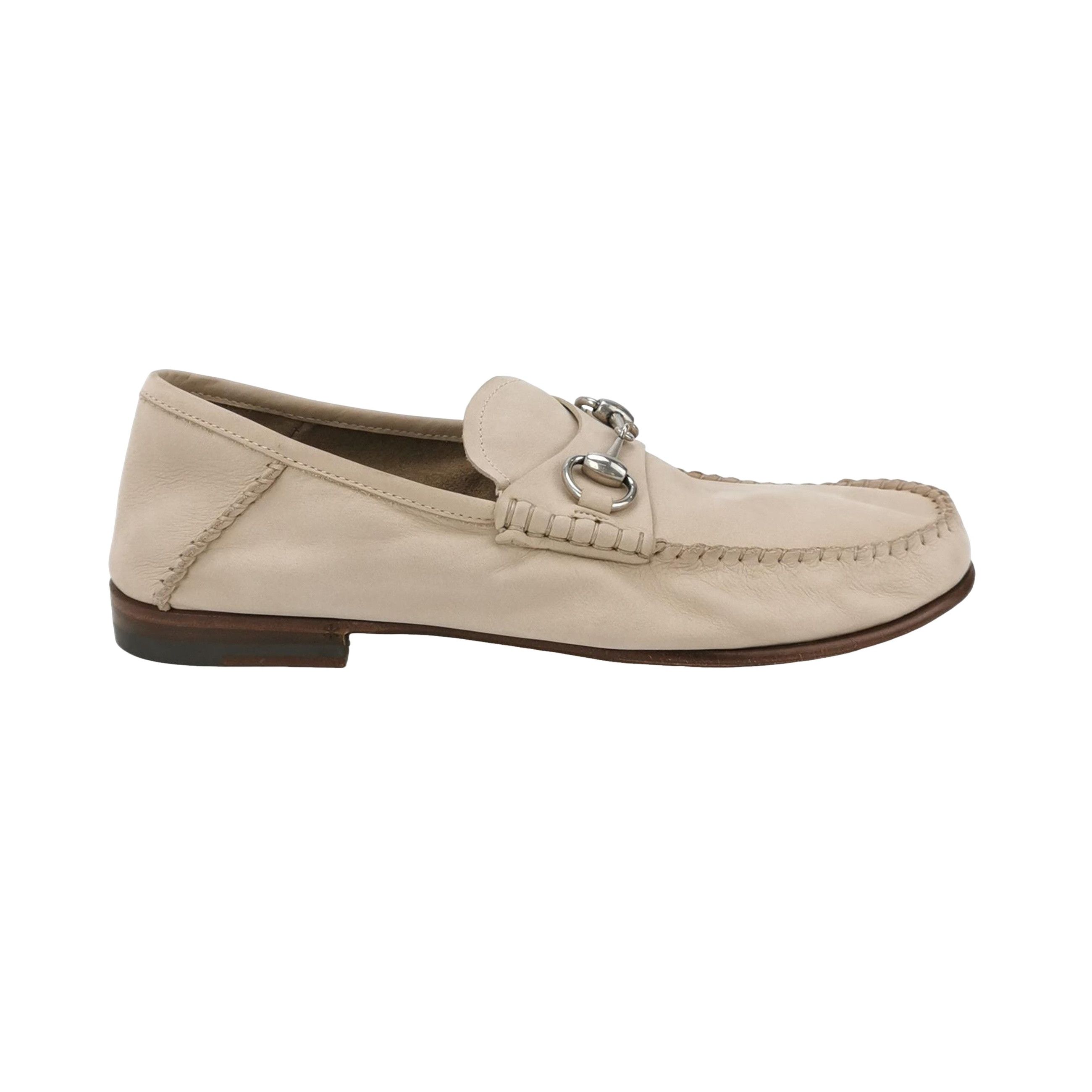 Gucci Gucci Horsebit Nubuck Loafers EU 40 Size US 7 / EU 40 - 1 Thumbnail