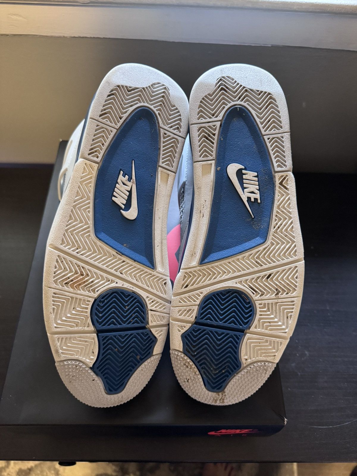 Jordan Brand × Nike Jordan 4 Military Blue Size US 10.5 / EU 43-44 - 4 Thumbnail