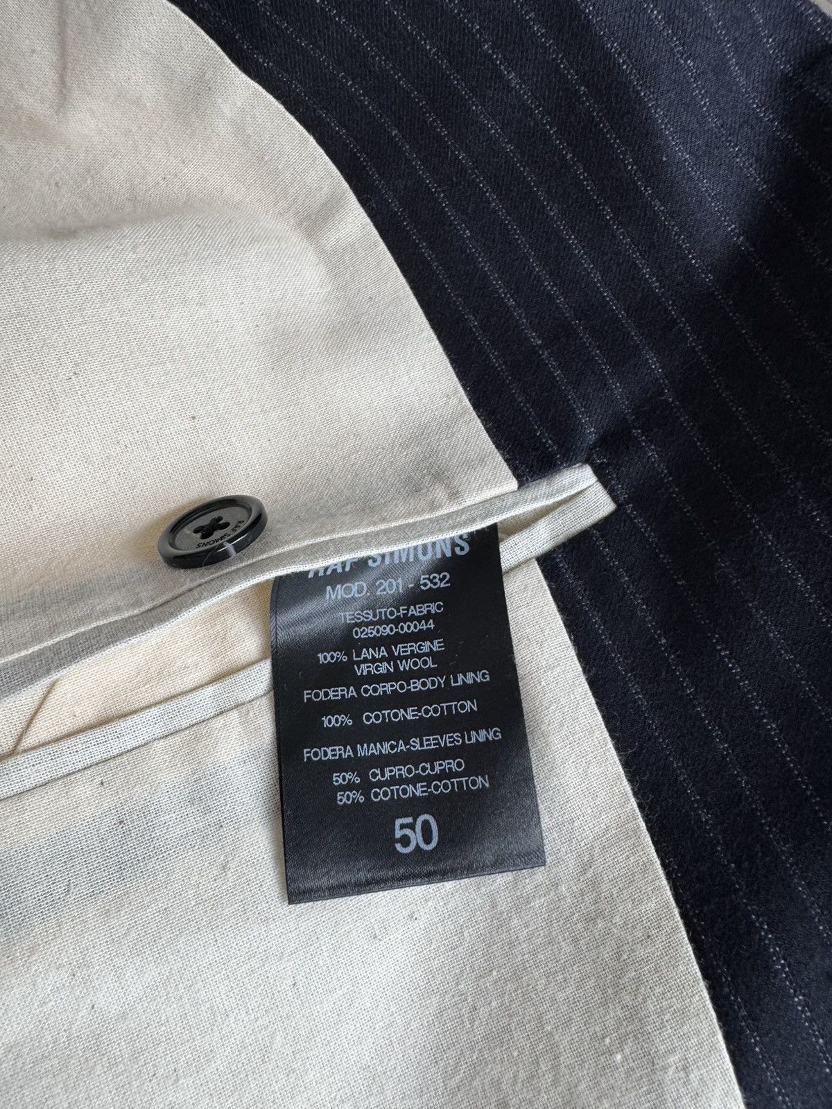 Raf Simons RAF SIMONS Pinstripe Blazer - 20SS Size 50R - 8 Thumbnail
