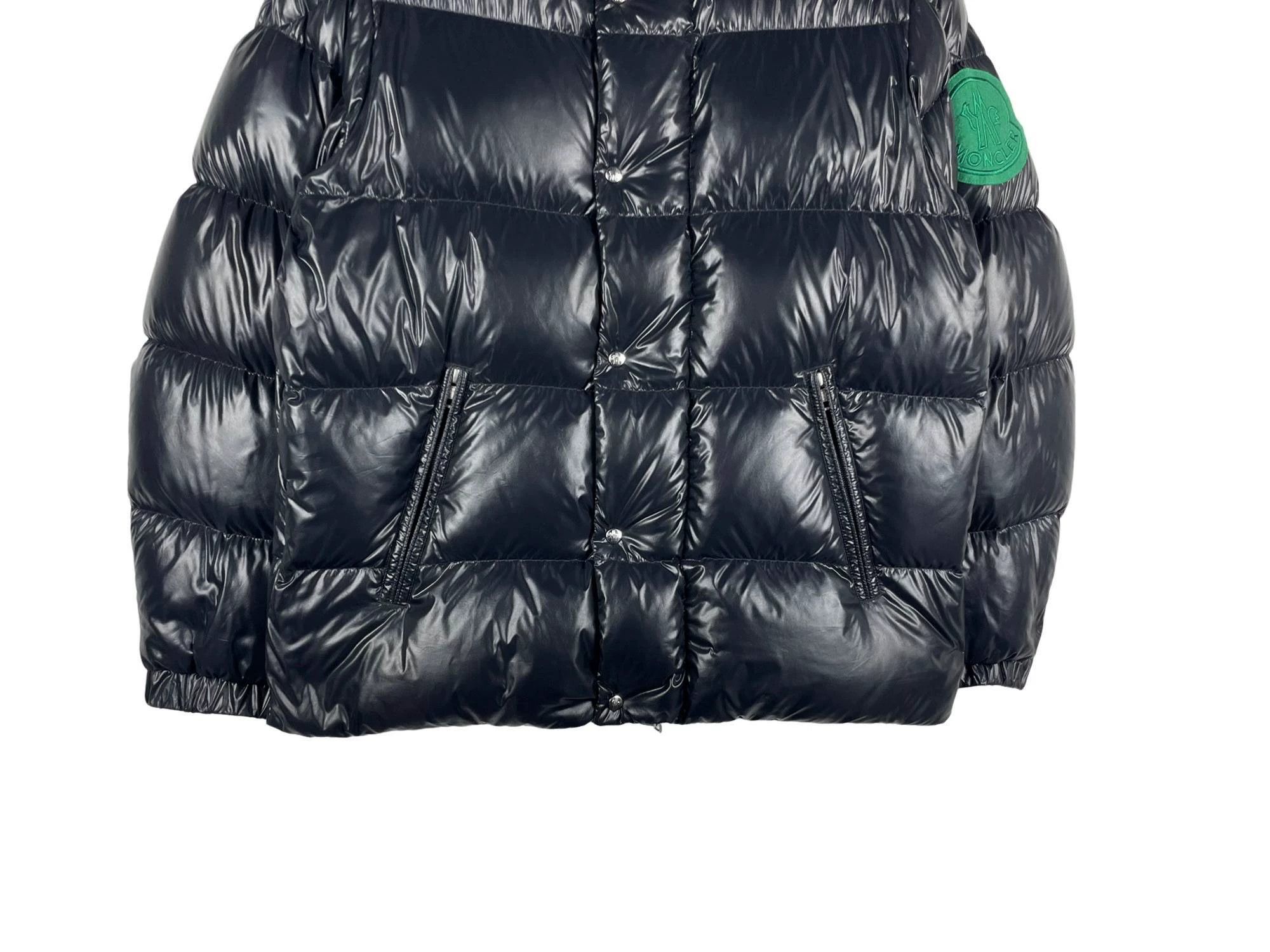 Moncler Moncler 1952 Dervaux Logo Sleeve Black Down Jacket Size US L / EU 52-54 / 3 - 4 Thumbnail