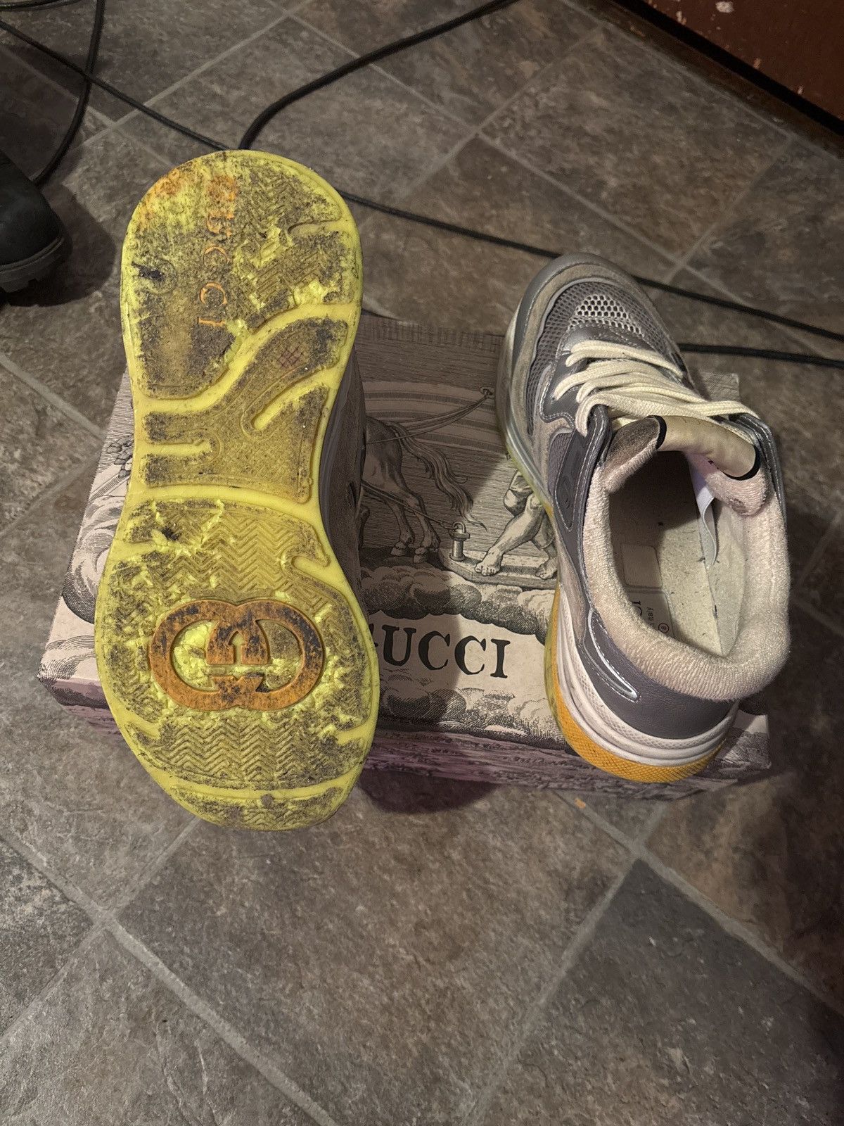 Gucci Gucci Ultrapace “silver metallic” Size US 8.5 / EU 41-42 - 5 Thumbnail