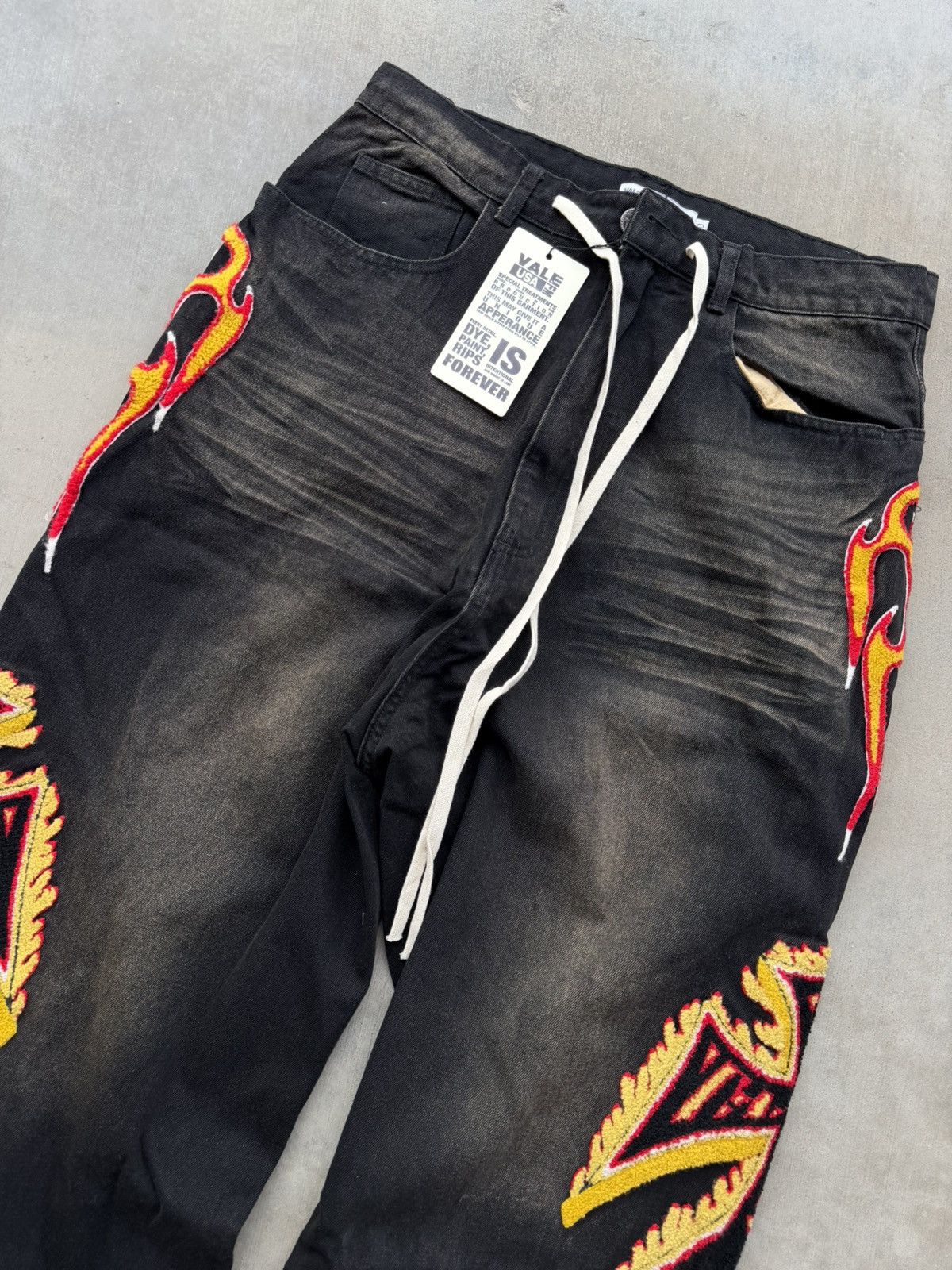 Vale Vale Forever Inferno Denim Black New With Tags 30 Waist Size US 30 / EU 46 - 3 Thumbnail