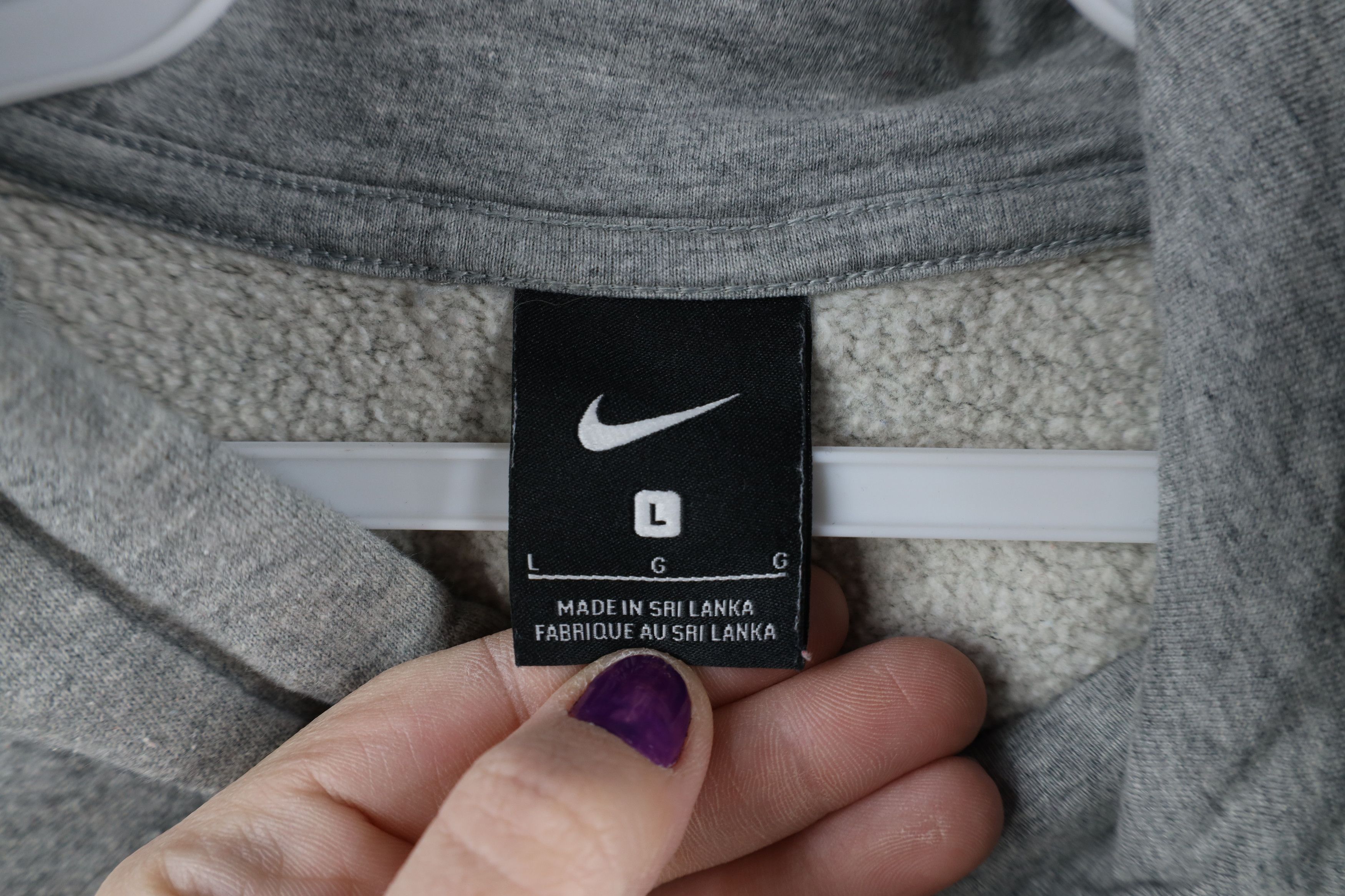 Nike Nike Spell Out USA Wrestling Hoodie Sweatshirt Heather Gray Size US L / EU 52-54 / 3 - 10 Thumbnail