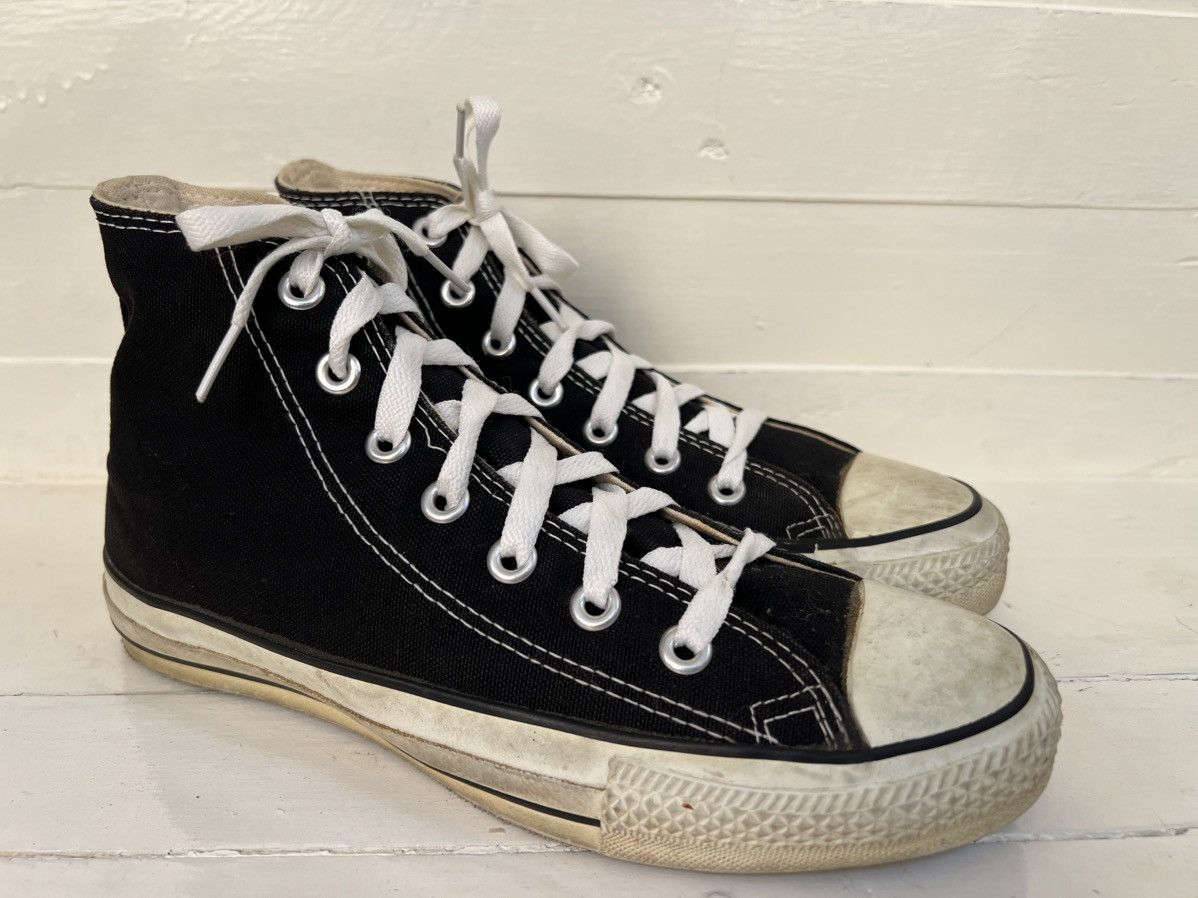 Converse Vintage Converse Black Chuck Taylor All Star High Top Size US 6 / EU 39 - 1 Thumbnail
