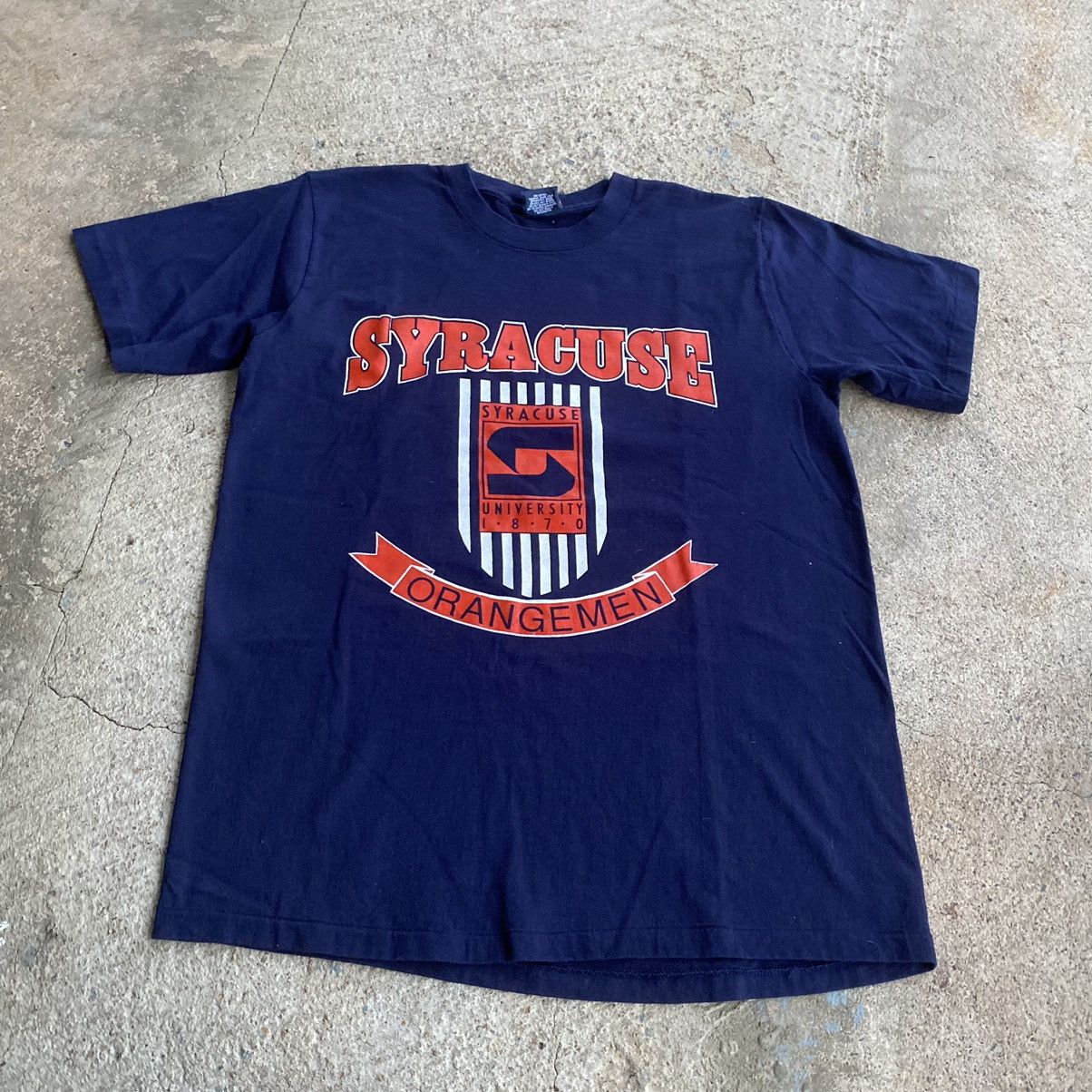 Vintage Vintage 90’s Syracuse Orangeman NCAA Shirt Size US L / EU 52-54 / 3 - 2 Thumbnail
