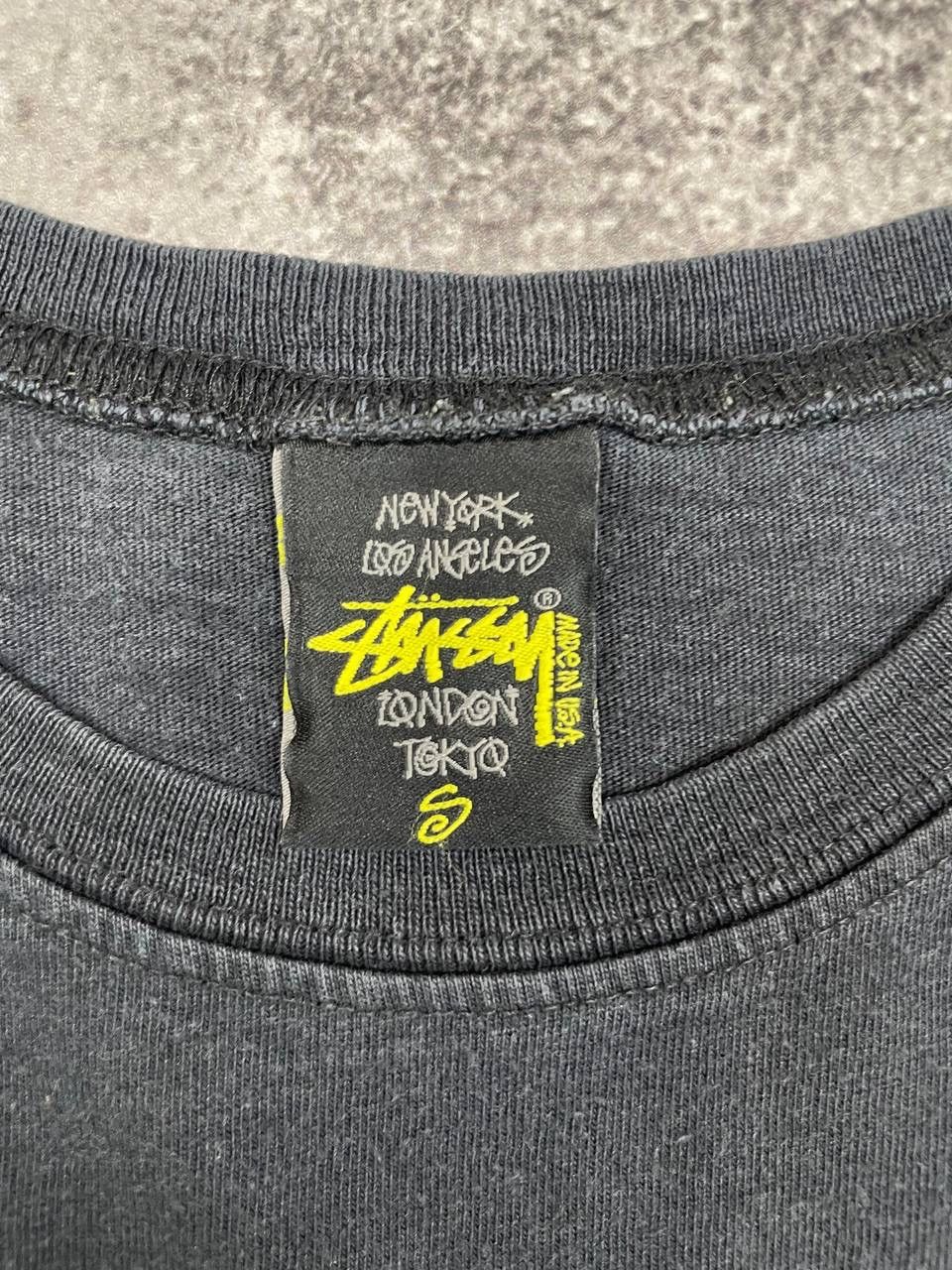 Other Black Stussy Women T-Shirt Graphic Print Size S Size US S / EU 44-46 / 1 - 5 Thumbnail