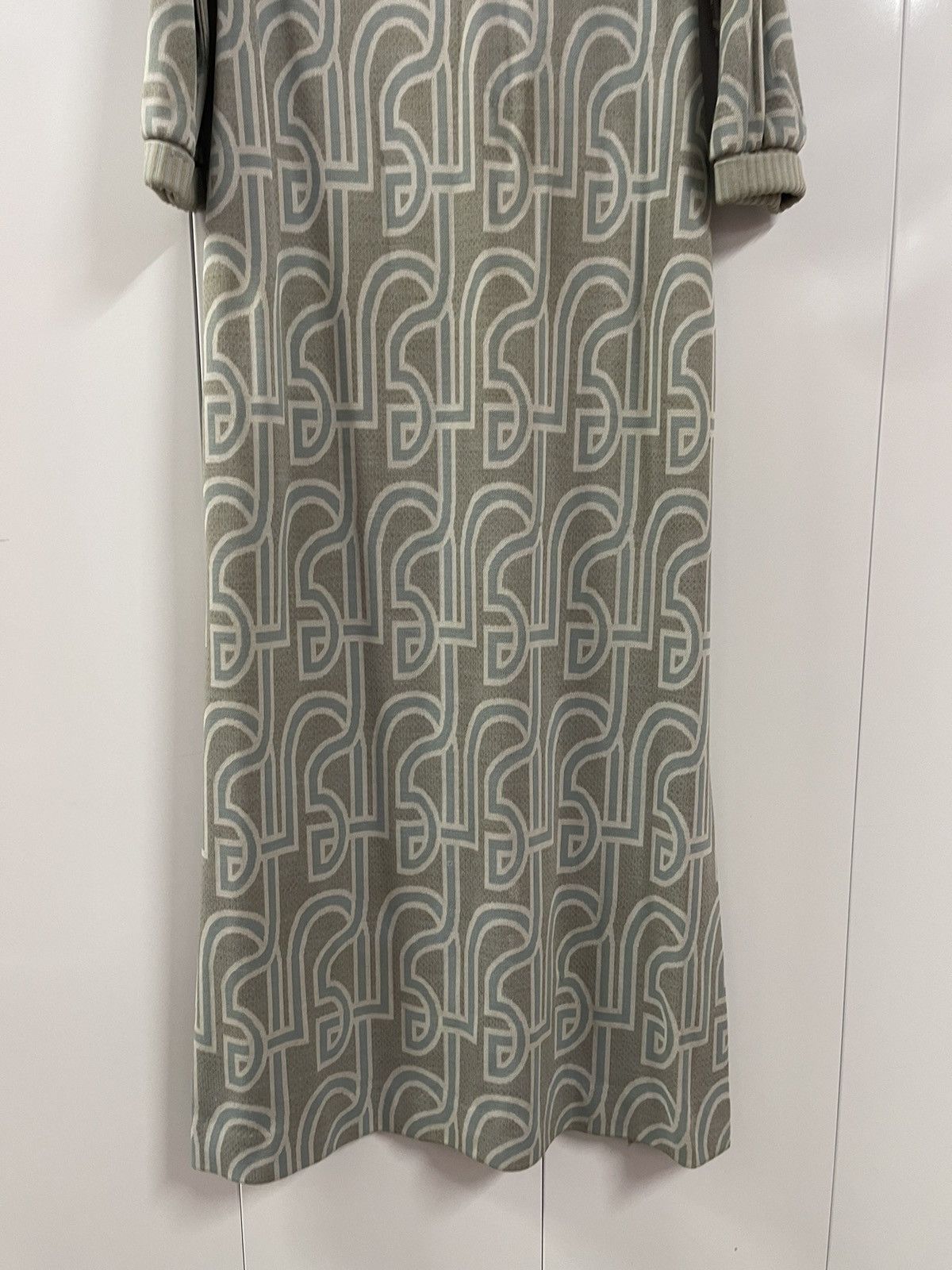 Vintage 60’s 70’s VTG Vintage Mid Century Long Multi Pattern Dress Size M / US 6-8 / IT 42-44 - 6 Thumbnail