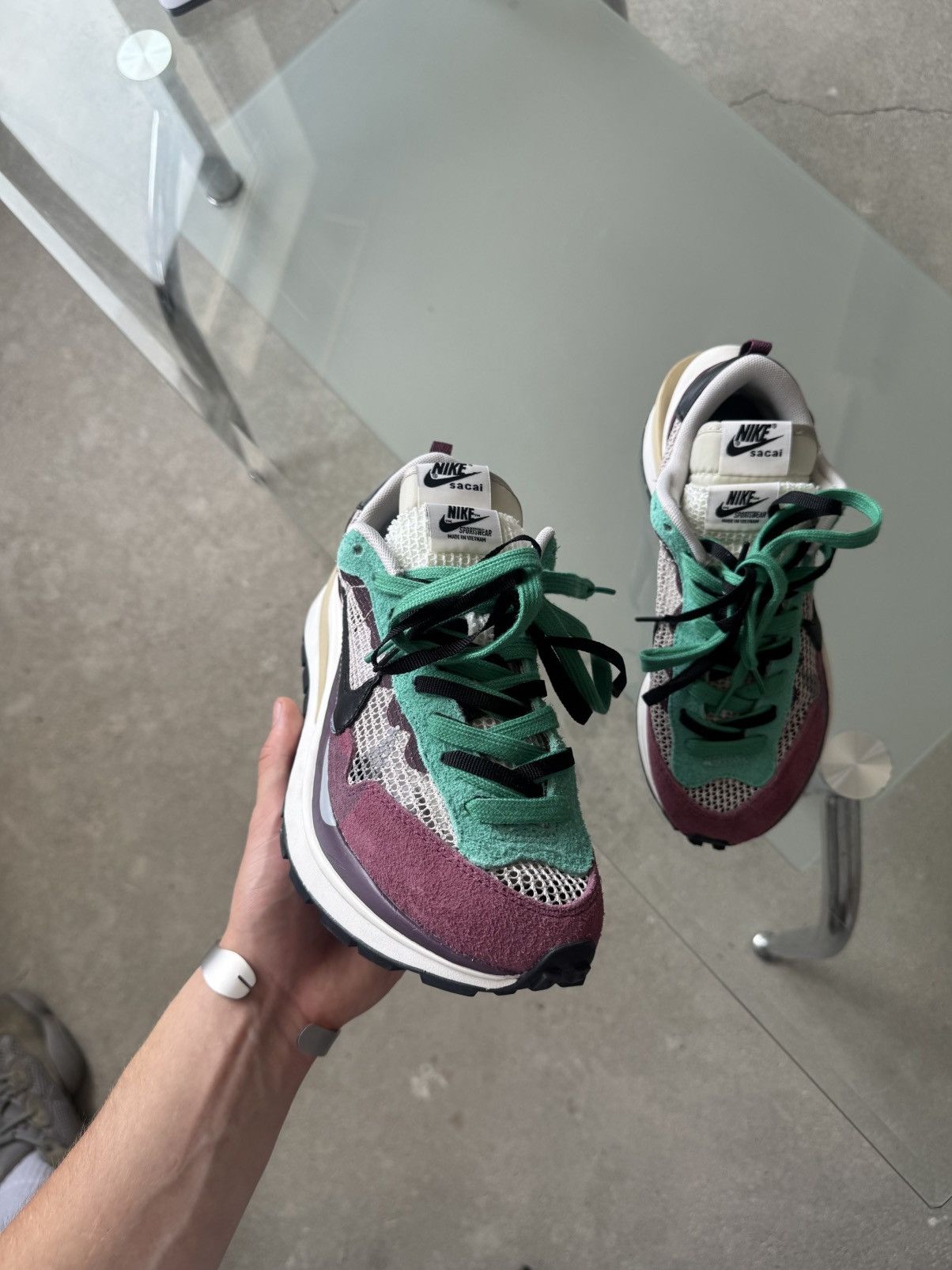 Nike × Sacai Nike x Sacai Vaporwaffle Sneakers Size US 7 / EU 40 - 4 Thumbnail