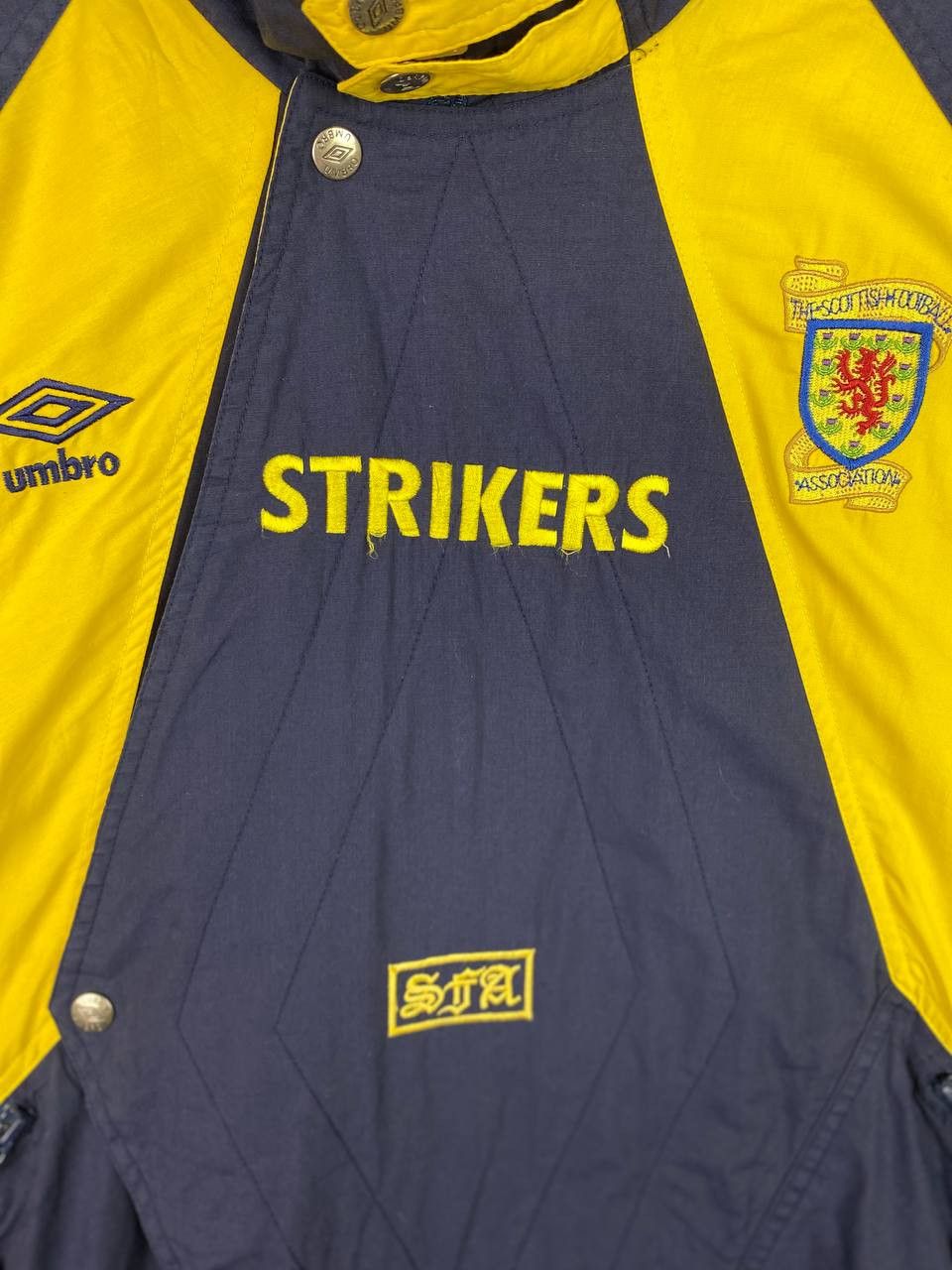 Umbro vintage scottish football association by umbro light jacket Size US XXL / EU 58 / 5 - 4 Thumbnail