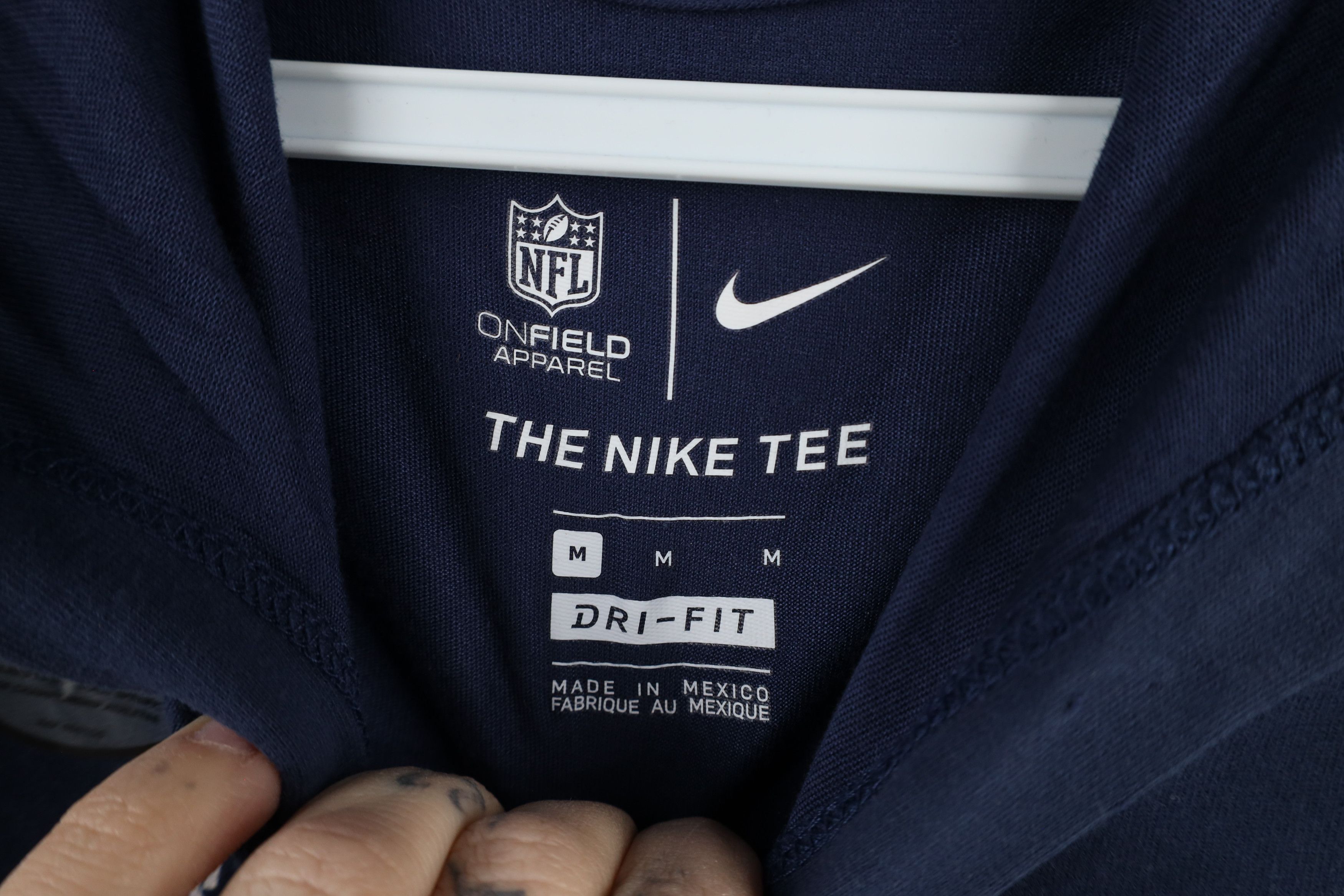 Nike × Vintage New Nike On Field Seahawks Football Hoodie Hooded T-Shirt Size US M / EU 48-50 / 2 - 12 Thumbnail