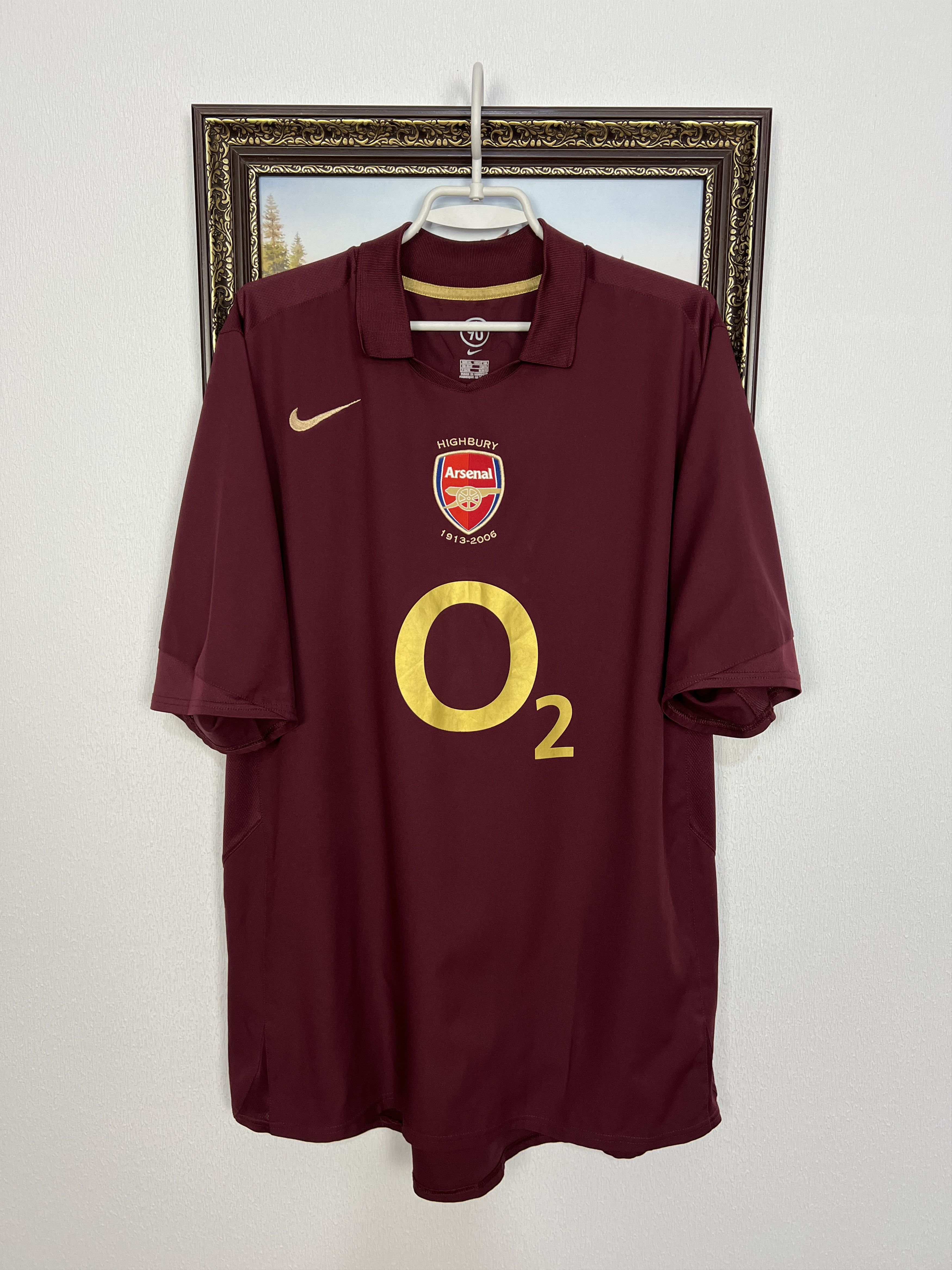 Arsenal football shirt Soccer #10 Bergkamp Jersey Trikot