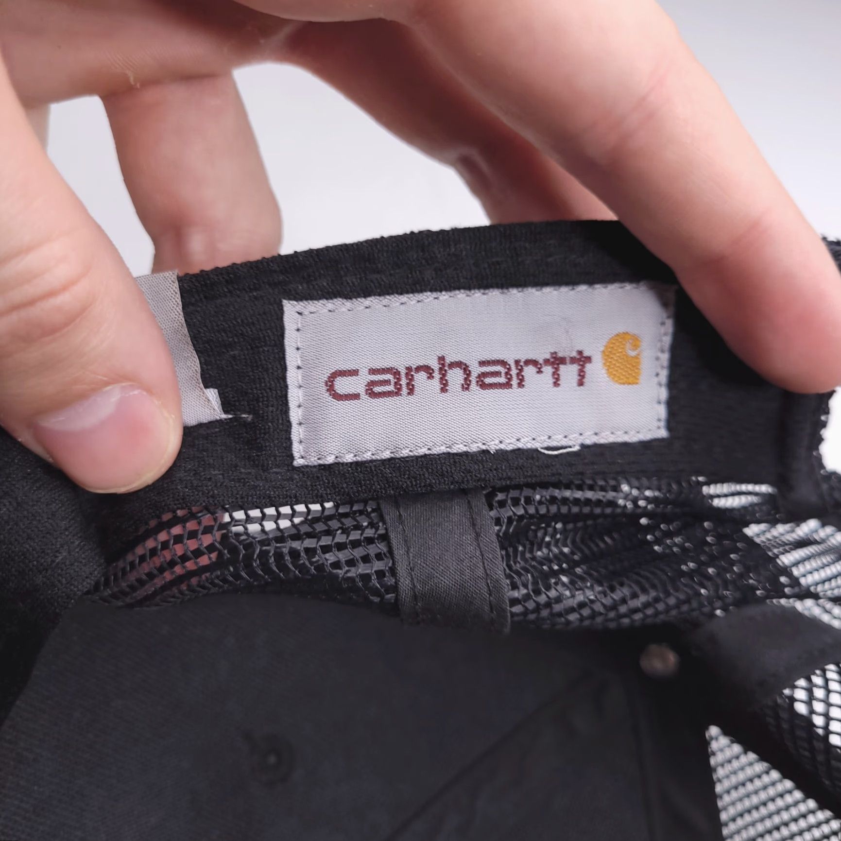 Carhartt Carhartt Hat Mens Strap Snapback Black Adjustable Black Logo Hat Mens One Size Black Carhartt Snapback Adjustable Logo Size ONE SIZE - 7 Thumbnail