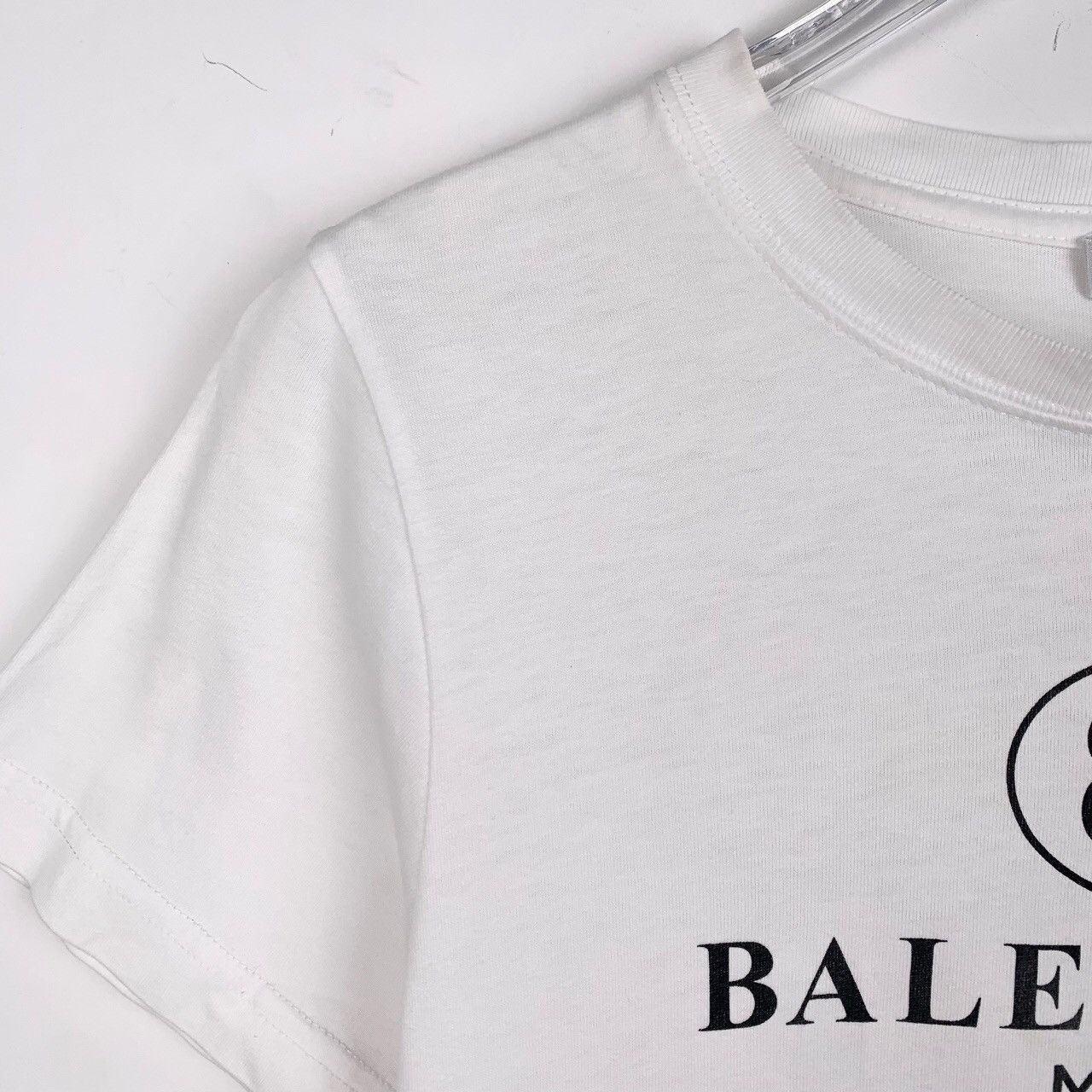Balenciaga Balenciaga Logo Print Cotton T-Shirt (Size S) Size S / US 4 / IT 40 - 6 Thumbnail