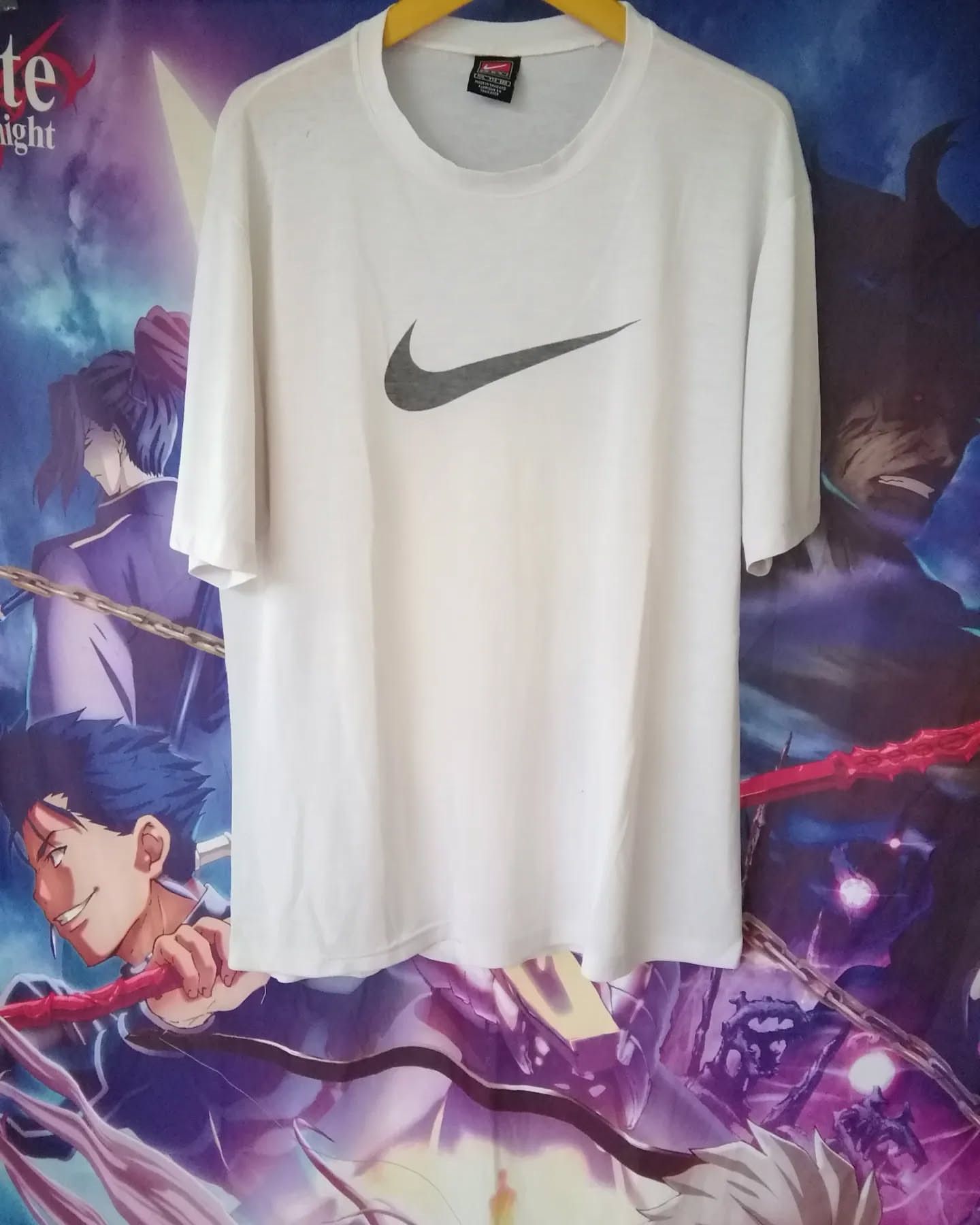 Nike Vintage Nike Team Training T-Shirt White Swoosh Jersey Size US XL / EU 56 / 4 - 1 Thumbnail