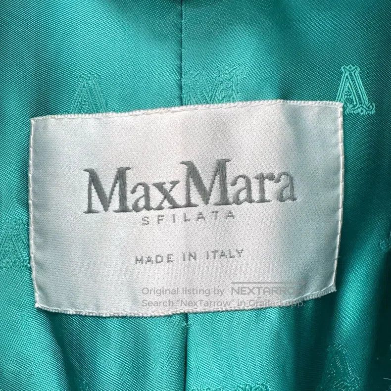 Max Mara Max Mara Teal Teddy Fur Coat Size XXS / US 00 / IT 34 - 6 Thumbnail
