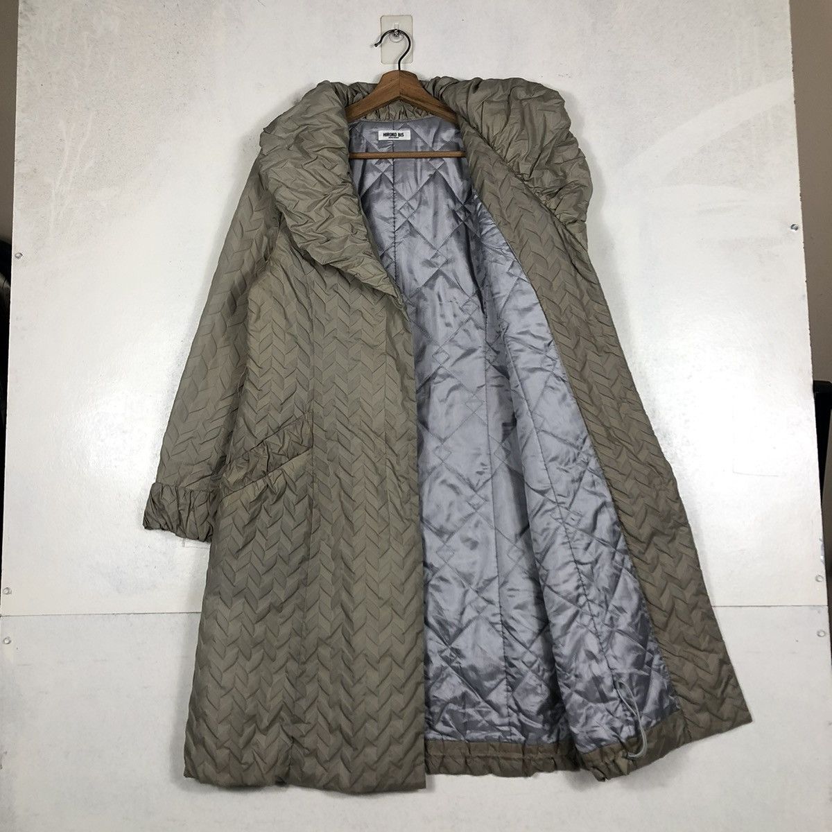 Vintage VINTAGE QUILTED PUFFER LONG JACKET HIROKO BIS DOUBLE COLLAR Size US M / EU 48-50 / 2 - 13 Thumbnail