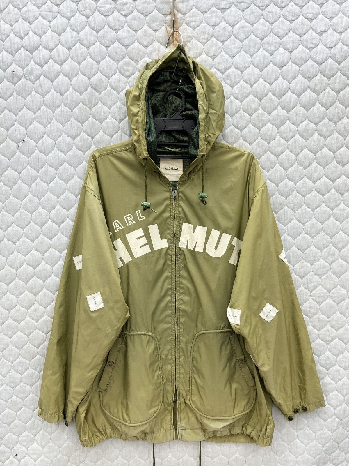 Hypebeast × Karl Helmut 🔥🔥🔥ARCHIVE KARL HELMUT HOODIE LIGHT JACKET Size US L / EU 52-54 / 3 - 1 Thumbnail