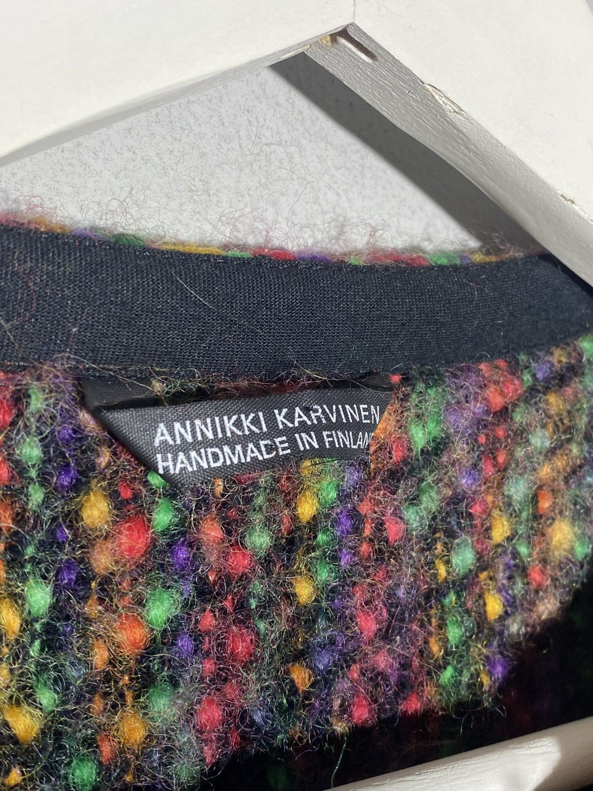 Annikki Karvinen Annikki Karvinen Avant Garde Hand Made Heavy Knit Sweater Size M / US 6-8 / IT 42-44 - 9 Thumbnail