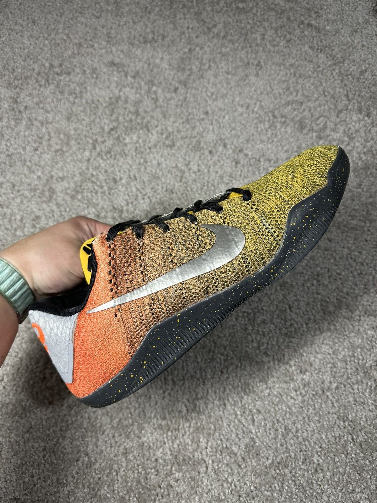Nike Nike Kobe 11 XI Elite Low Flyknit ID Rare Sneakers Size US 11.5 / EU 44-45 - 5 Thumbnail