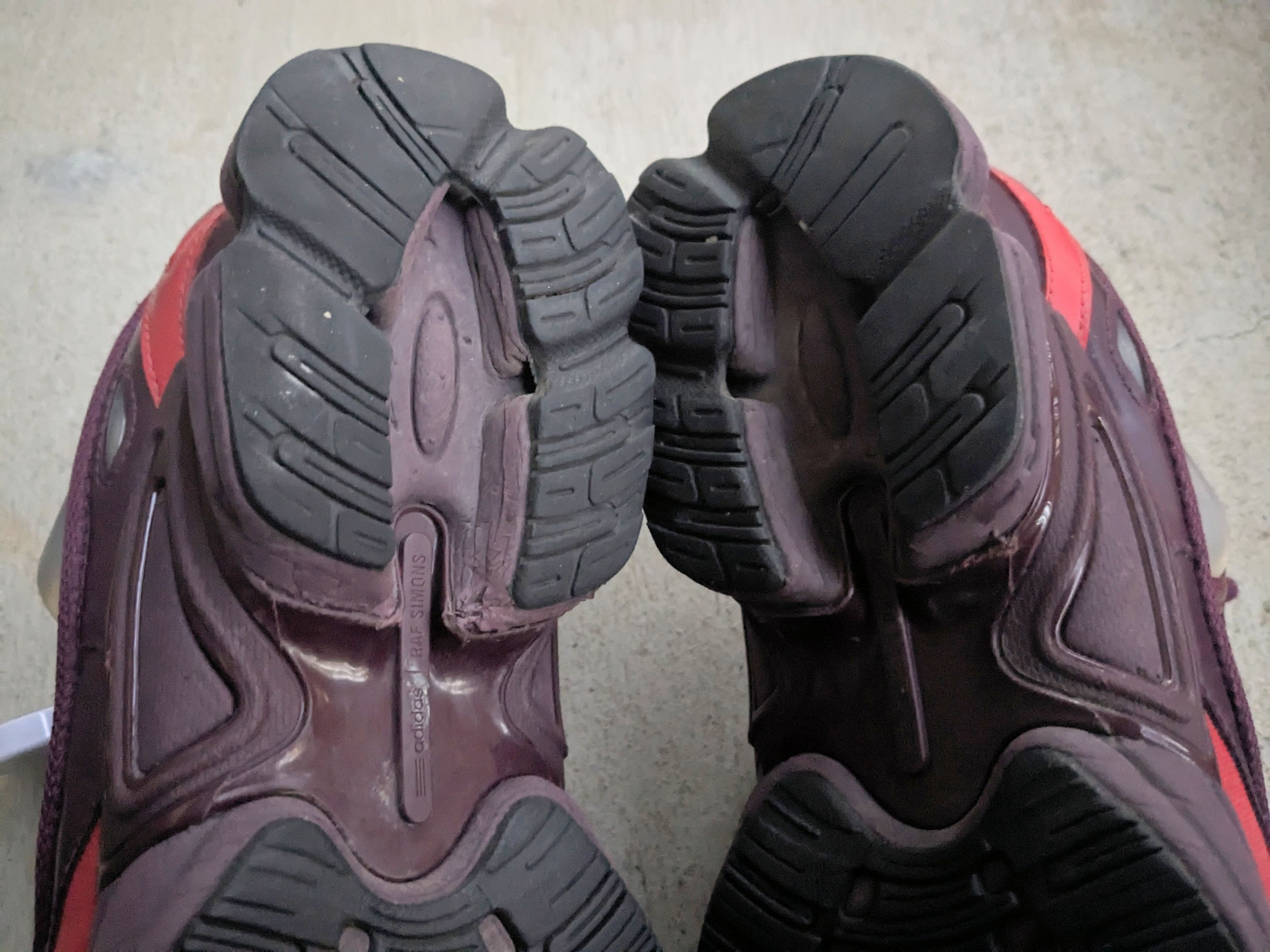 Adidas × Raf Simons Adidas Ozweego 3 Raf Simons Burgundy Red 8.5 B22538 Size US 8.5 / EU 41-42 - 17 Thumbnail