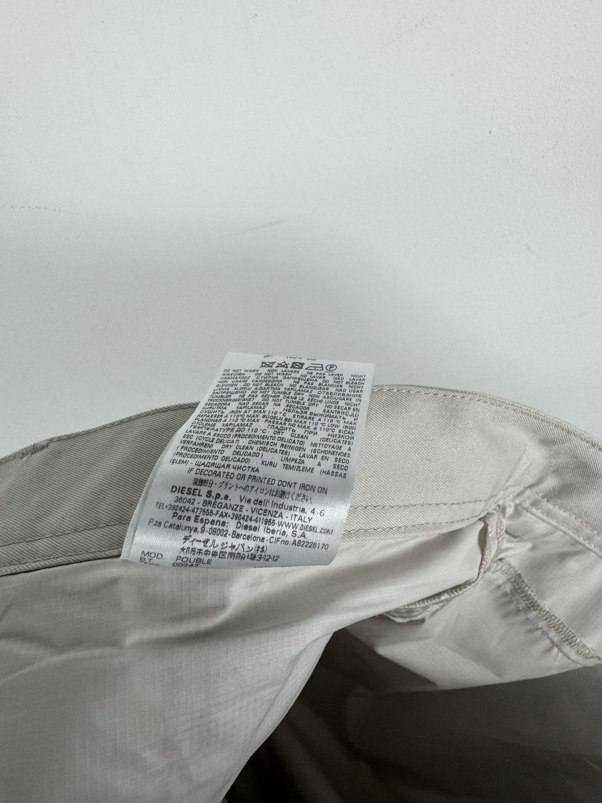 Diesel Black Gold Diesel Black Gold Pouble Cargo Trousers Nylon+Cotton Size US 36 / EU 52 - 8 Thumbnail