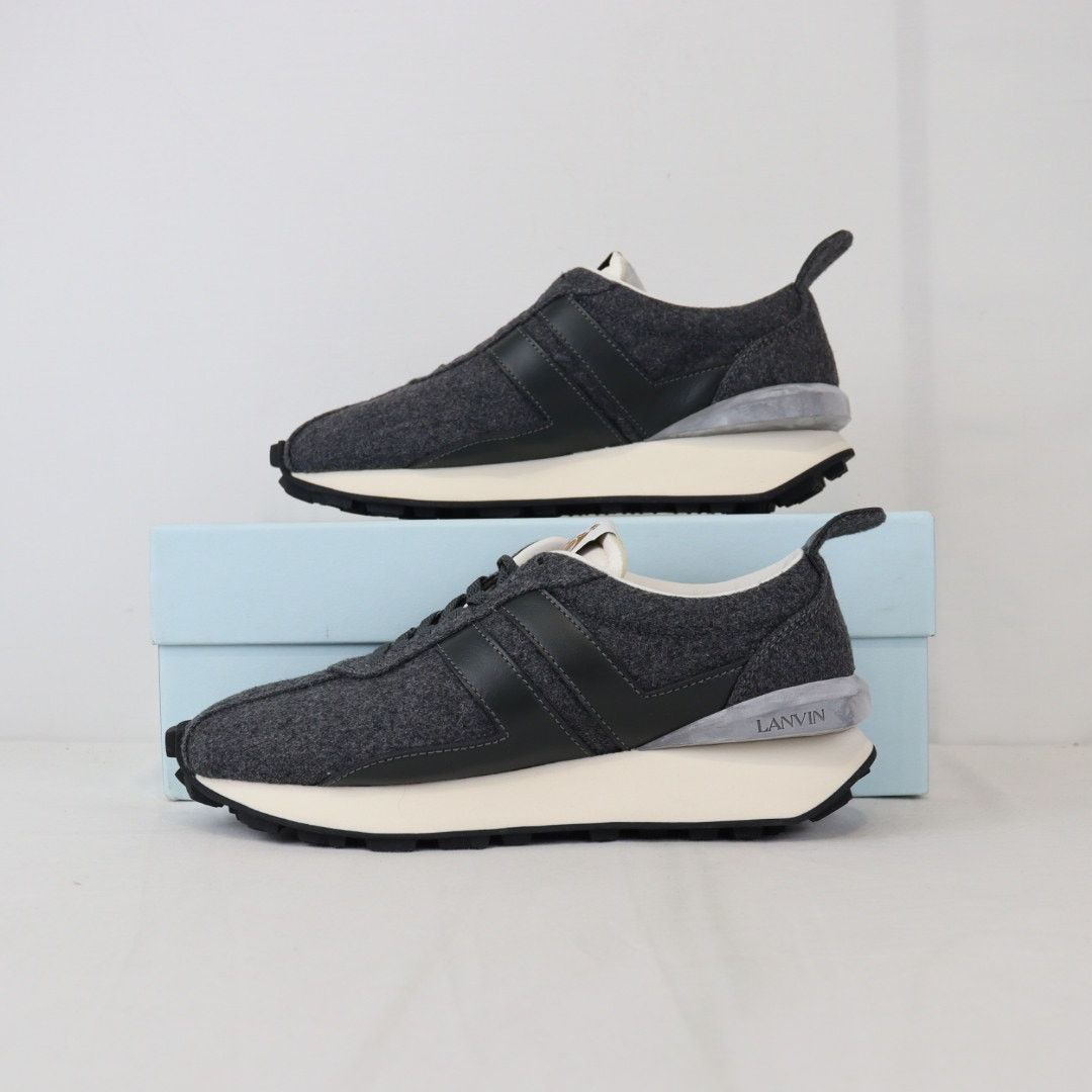 Lanvin o1rshd1 Bumpr Sneaker in Dark Grey Size US 6 / EU 39 - 10 Thumbnail