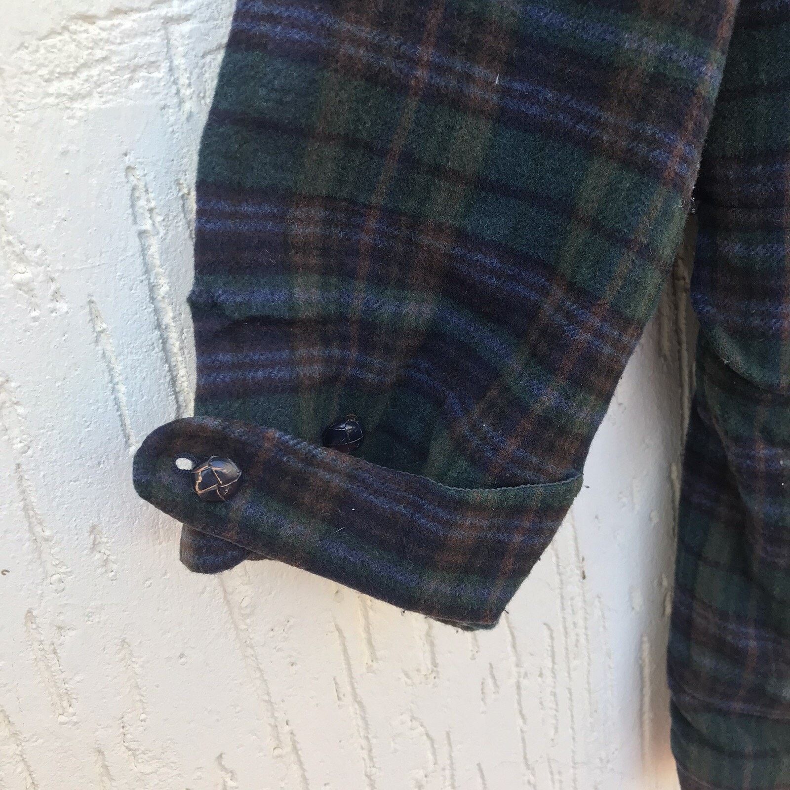 Burberry VINTAGE Burberry coat jacket nova check overcoat wool men’s Size US M / EU 48-50 / 2 - 7 Thumbnail