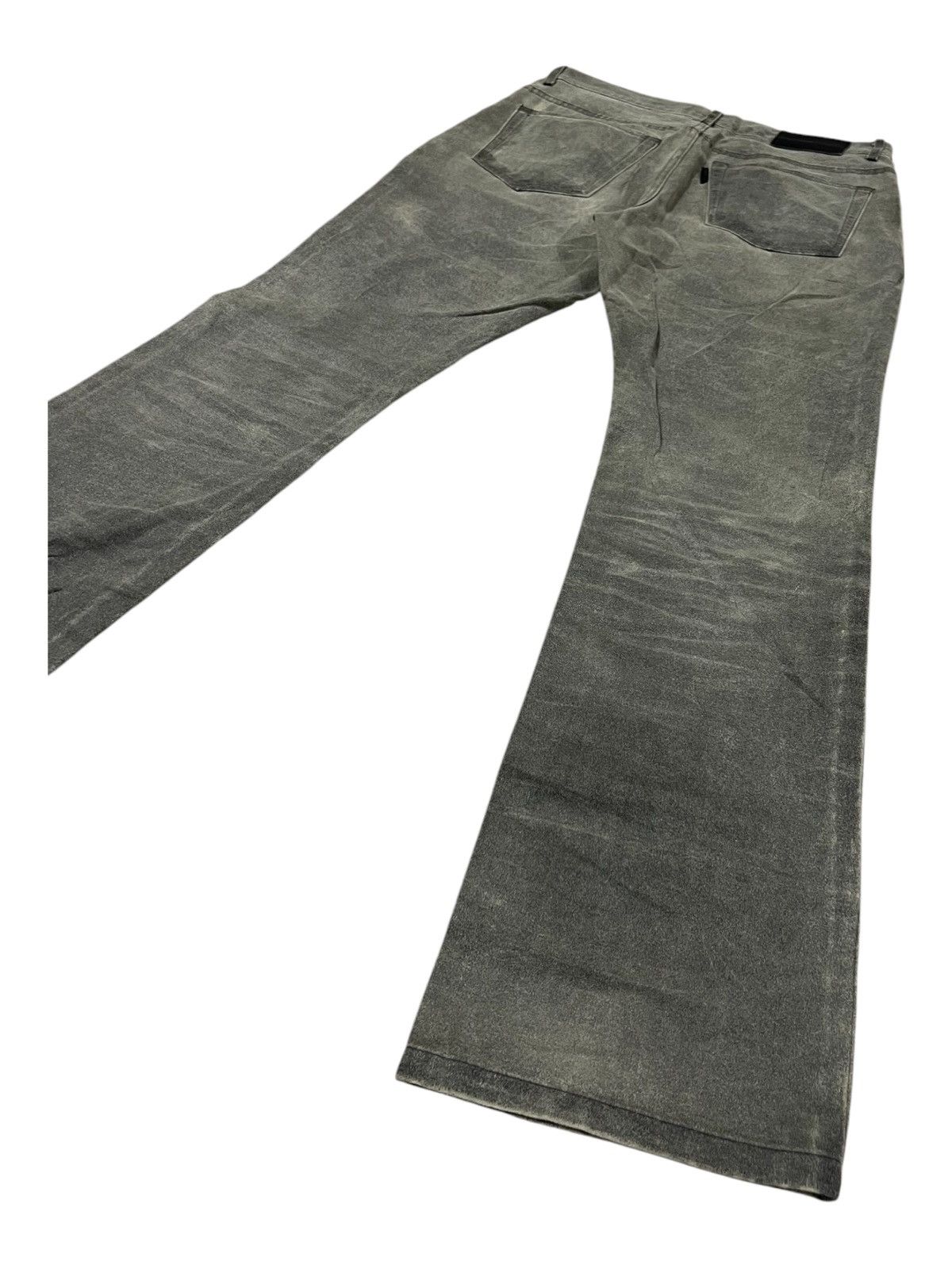 Final Home Tete Homme Flare Hem Mud Max LGB Style Jeans Pants Size US 29 - 1 Thumbnail