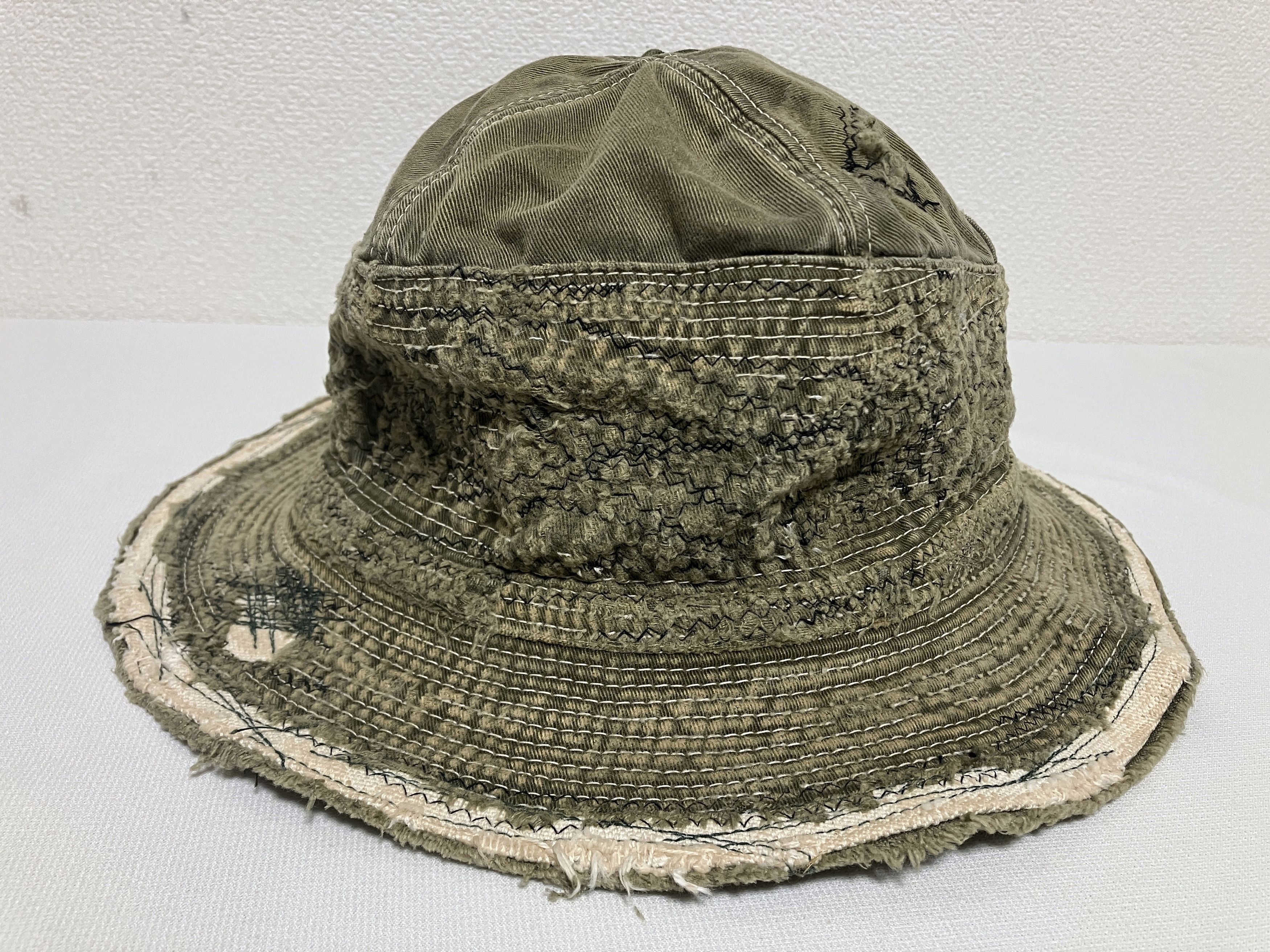 Kapital Kapital kountry chino old man and the sea crash remake hat Size ONE SIZE - 1 Thumbnail
