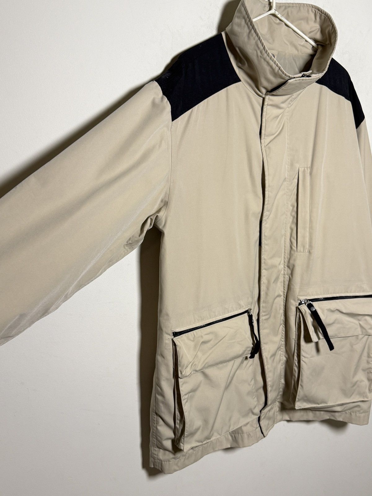 Giorgio Armani Armani Shimmer Nylon Multipocket Transformer Field Parka Size US L / EU 52-54 / 3 - 10 Thumbnail