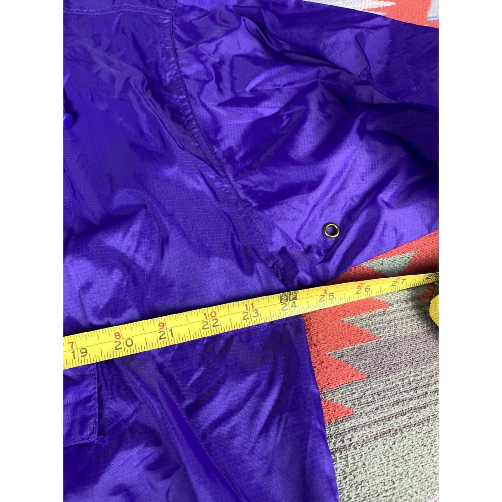 ASH VINTAGE Dash Sport Purple Anorak Windbreaker Jacket sz M 90s Mens Size US M / EU 48-50 / 2 - 4 Thumbnail