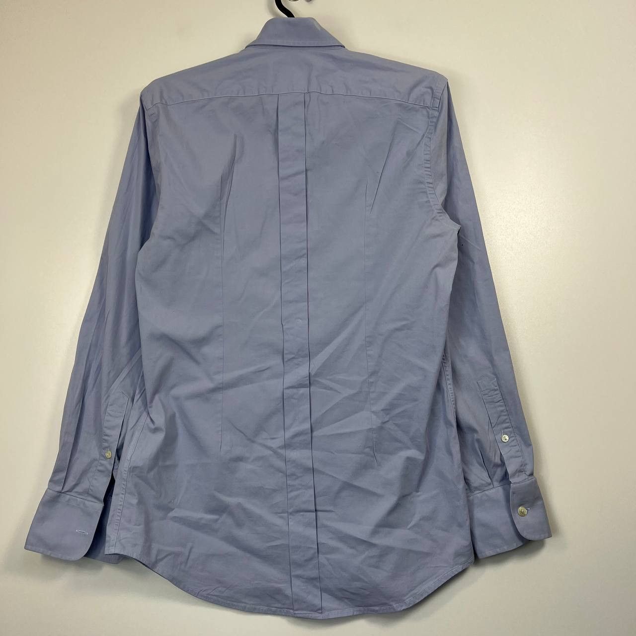 Dolce & Gabbana Dolce Gabbana Gold Dress Shirt Blue Button Up Made In Ital S Size US S / EU 44-46 / 1 - 8 Thumbnail