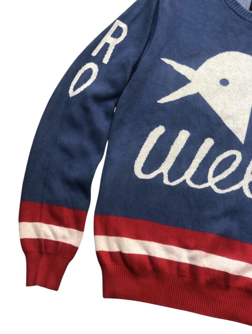 Parra × Rockwell By Parra Rockwell by Parra Blue Crewneck Sweater Knitwear Size US M / EU 48-50 / 2 - 4 Thumbnail