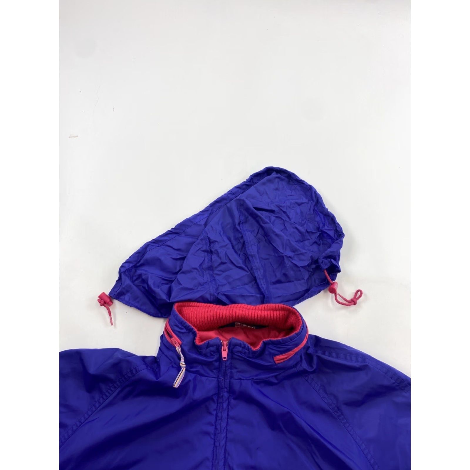 Vintage VINTAGE Woolrich Jacket Women L Purple Windbreaker Full Zip Hooded Size L / US 10 / IT 46 - 3 Thumbnail