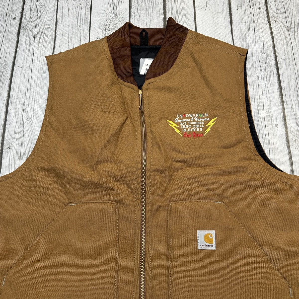 Carhartt Vintage Carhartt vest Size US XL / EU 56 / 4 - 3 Thumbnail