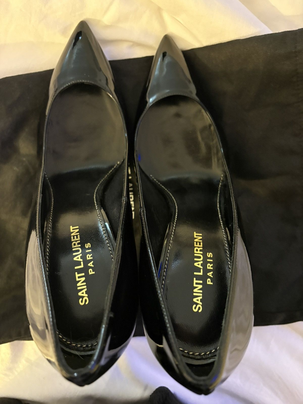 Yves Saint Laurent Patent Opyum 110 Pumps Size US 9 / IT 39 - 1 Thumbnail