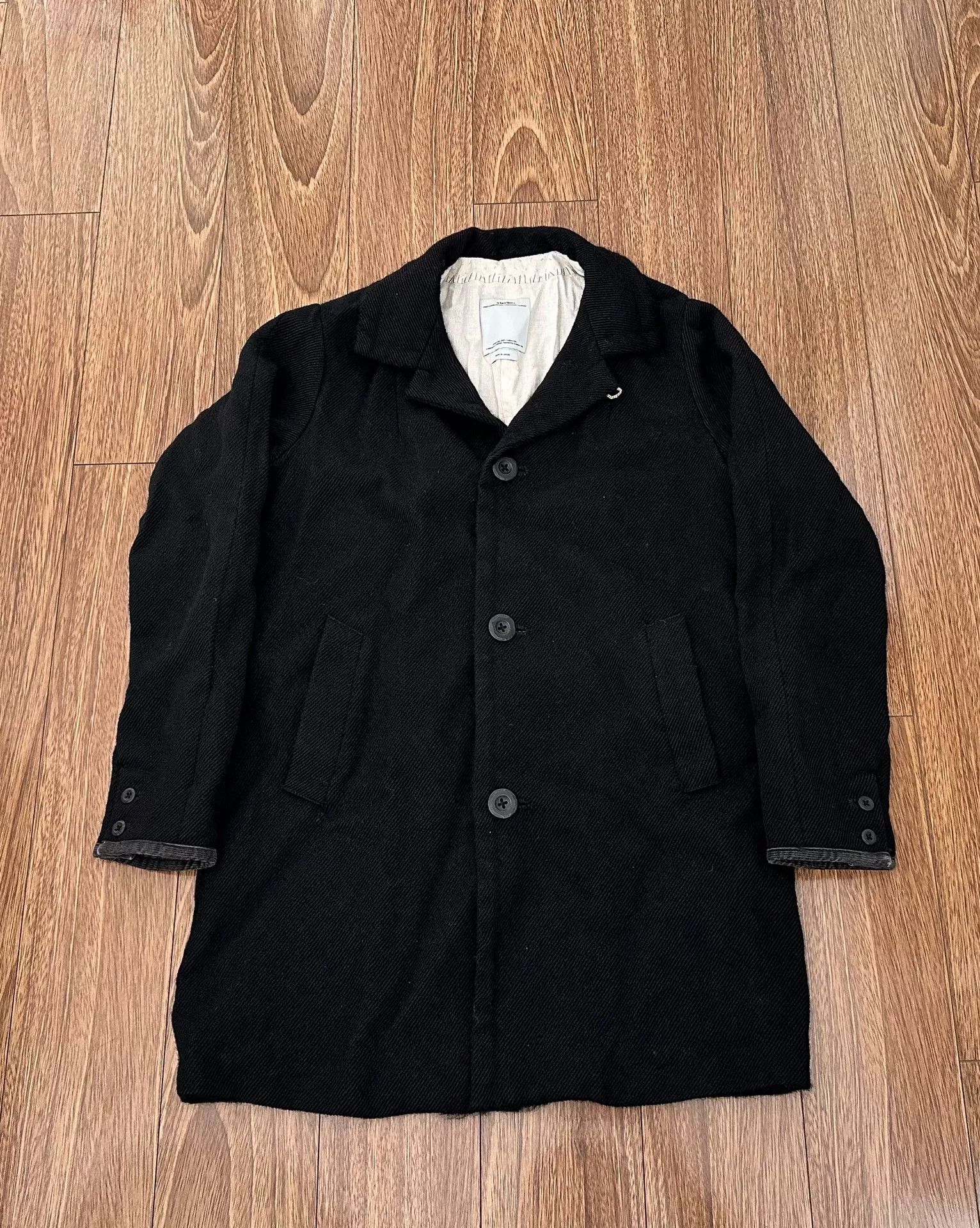 Visvim visvim mies coat wool overcoat for men Size US M / EU 48-50 / 2 - 1 Thumbnail