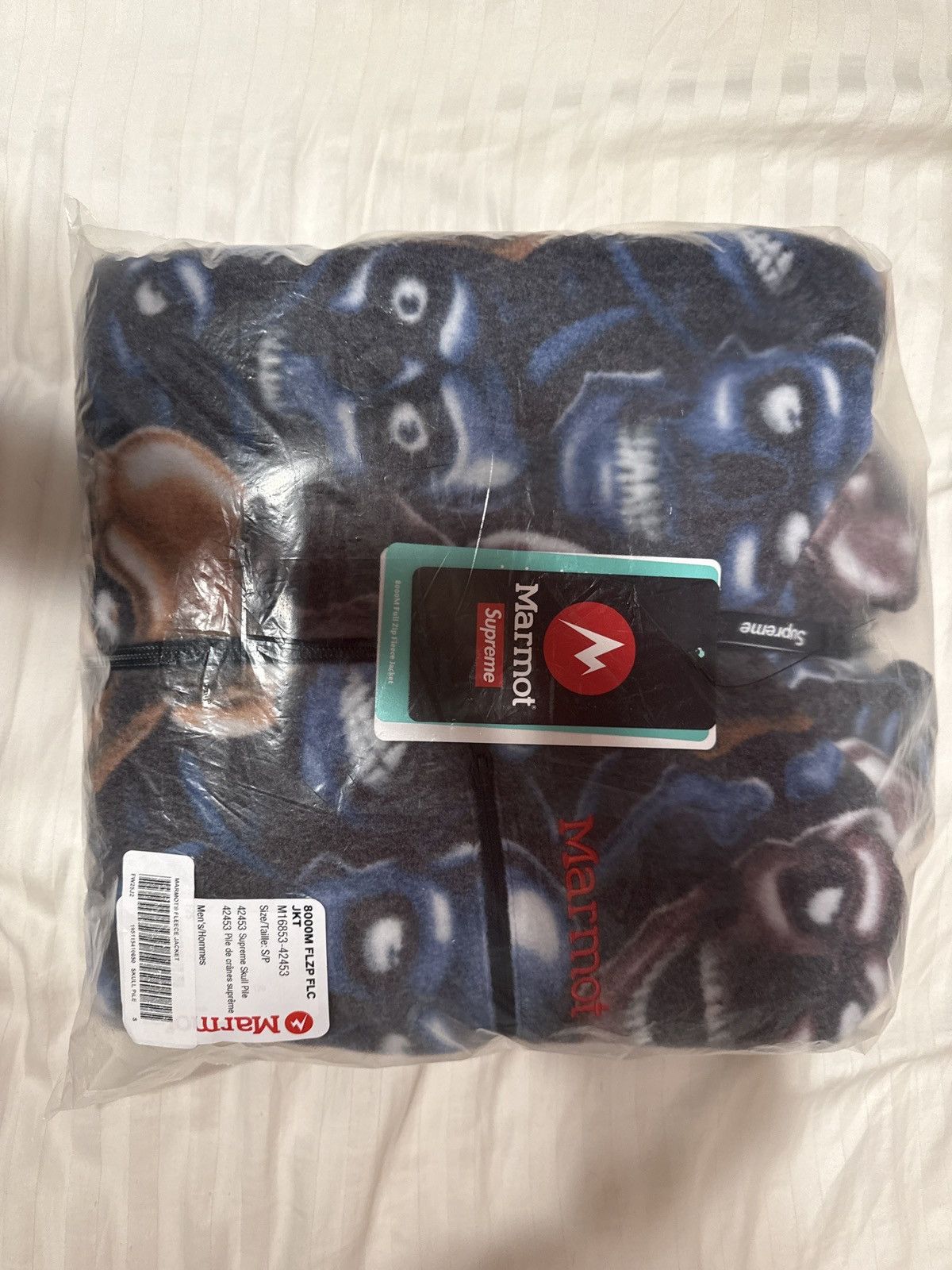 Supreme Supreme x Marmot Skull Pile Fleece Jacket Size US S / EU 44-46 / 1 - 5 Thumbnail