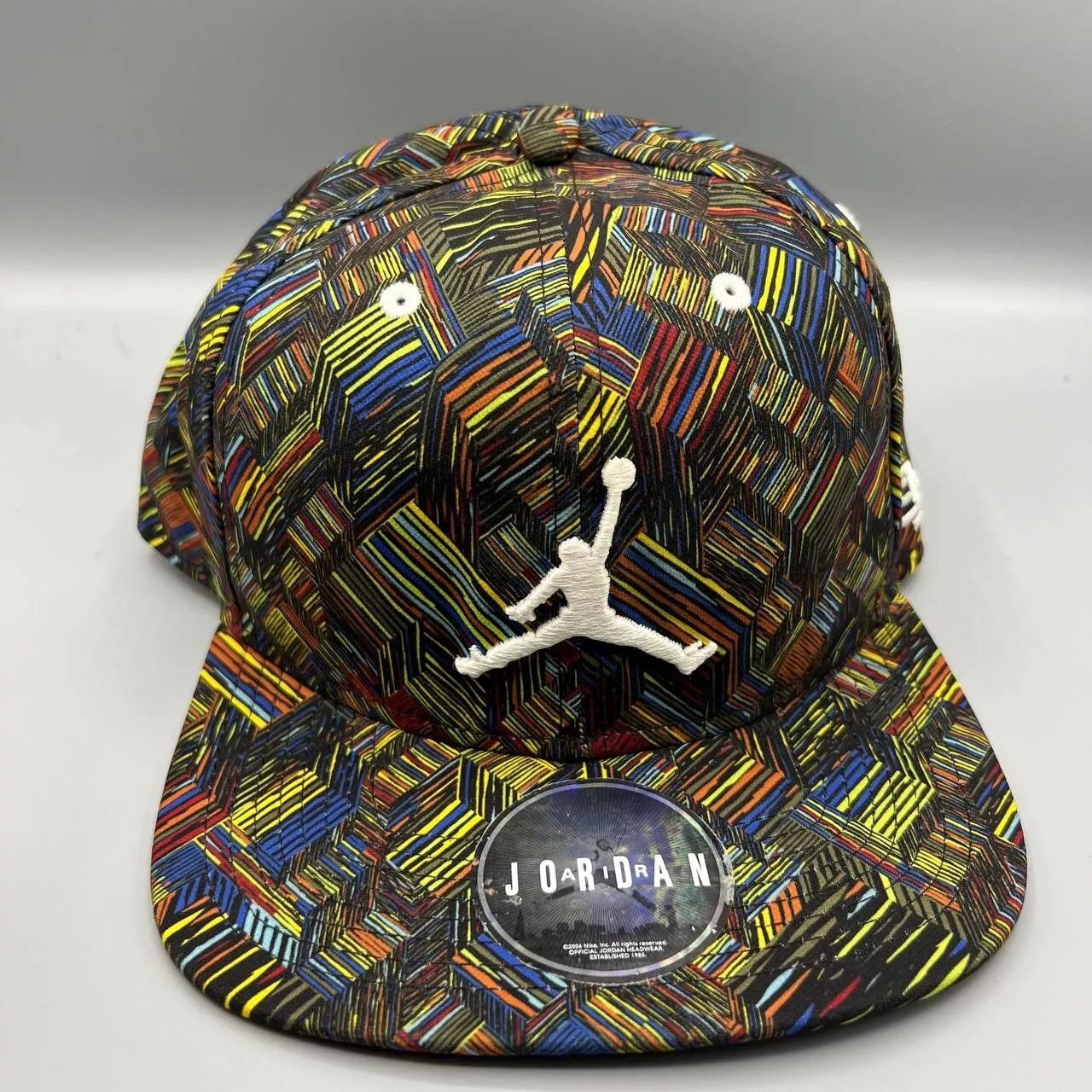 Jordan Brand Air Jordan Hat Men Embroidered Logo Jumpman Snap Back Cap Size ONE SIZE - 1 Thumbnail