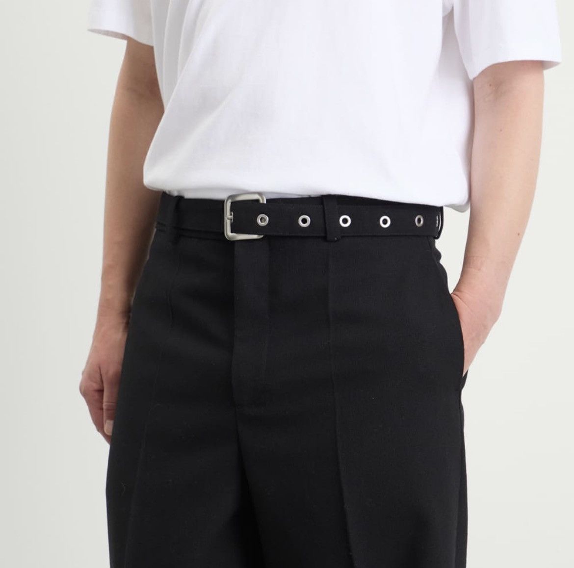 Jil Sander Jil Sander belted cropped trousers 46 Size US 30 / EU 46 - 4 Thumbnail