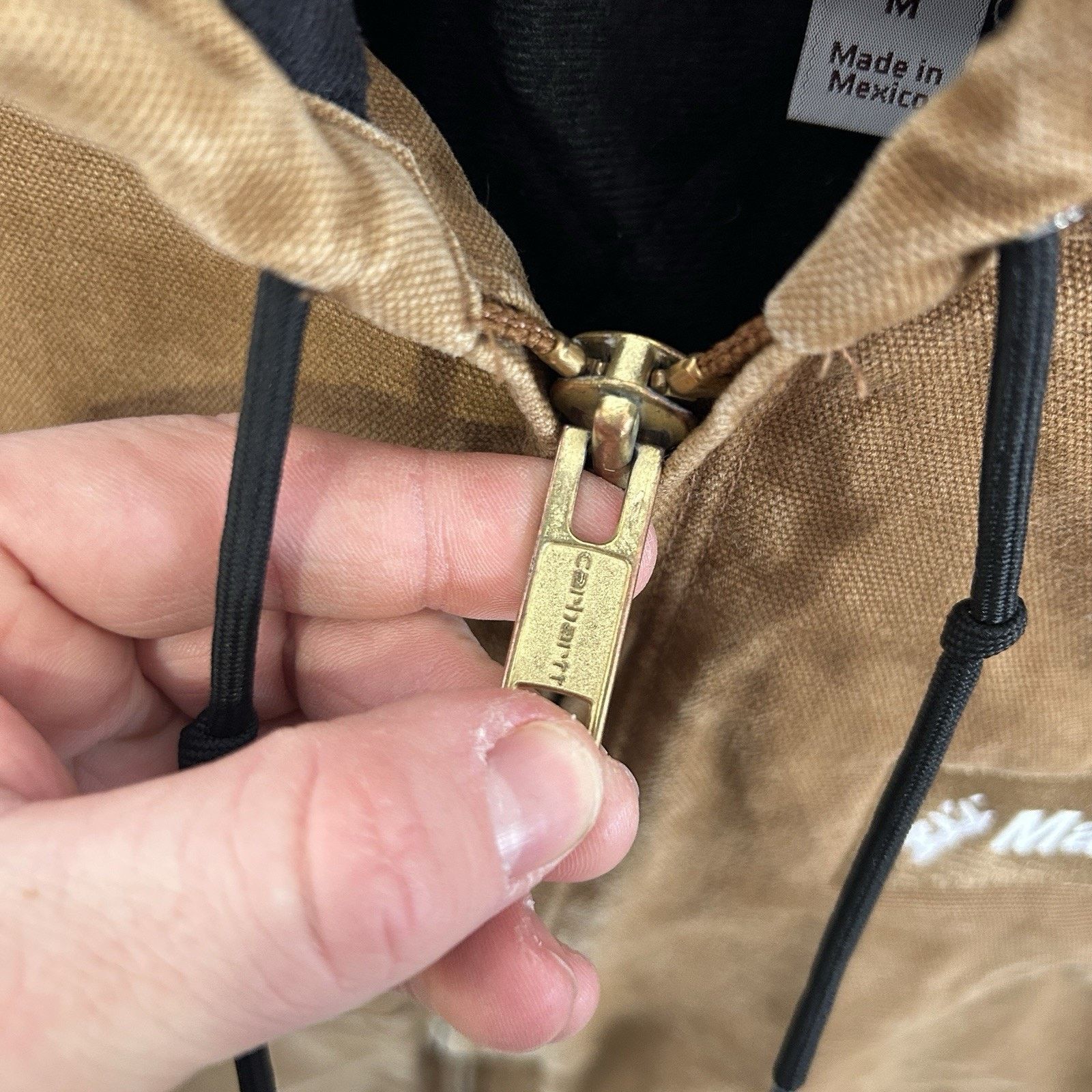 Carhartt Carhartt Hooded Quilt-Lined Active Jacket “Brown” J130-211 Size US M / EU 48-50 / 2 - 14 Thumbnail