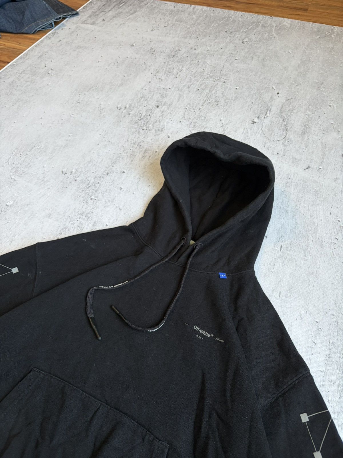 Off-White Off white hoodie backbone arrows hoodie Size US S / EU 44-46 / 1 - 5 Thumbnail