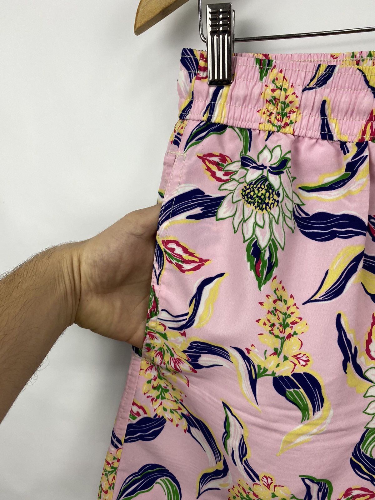 Polo Ralph Lauren 🇺🇸 Vintage Polo Ralph Lauren Hawaiian Nylon shorts casual Size US 32 / EU 48 - 4 Thumbnail