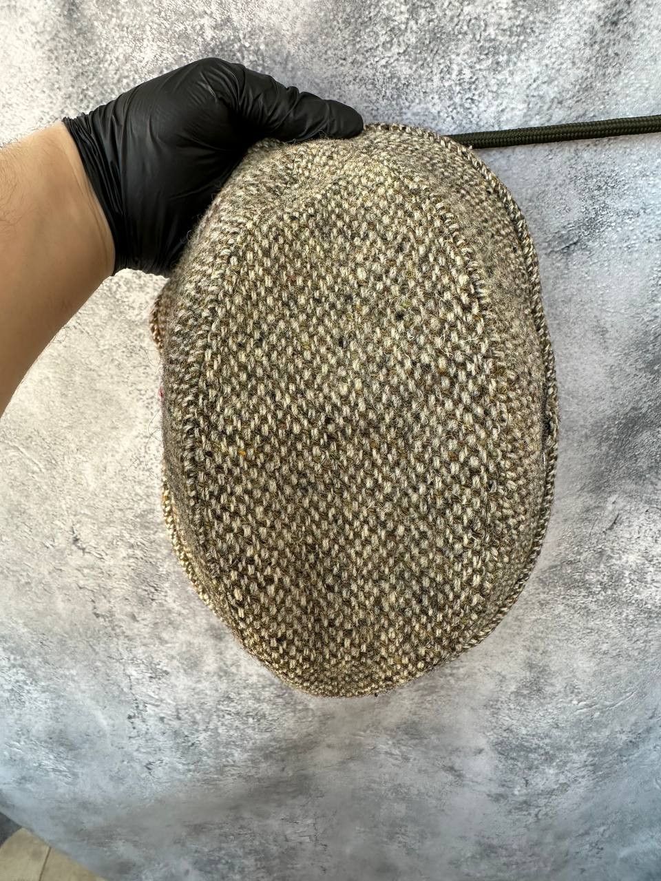 Harris Tweed Dunn & Co Harris Tweed Wool Hat Vintage Fedora Size 6 3/4 Size 34 - 6 Thumbnail