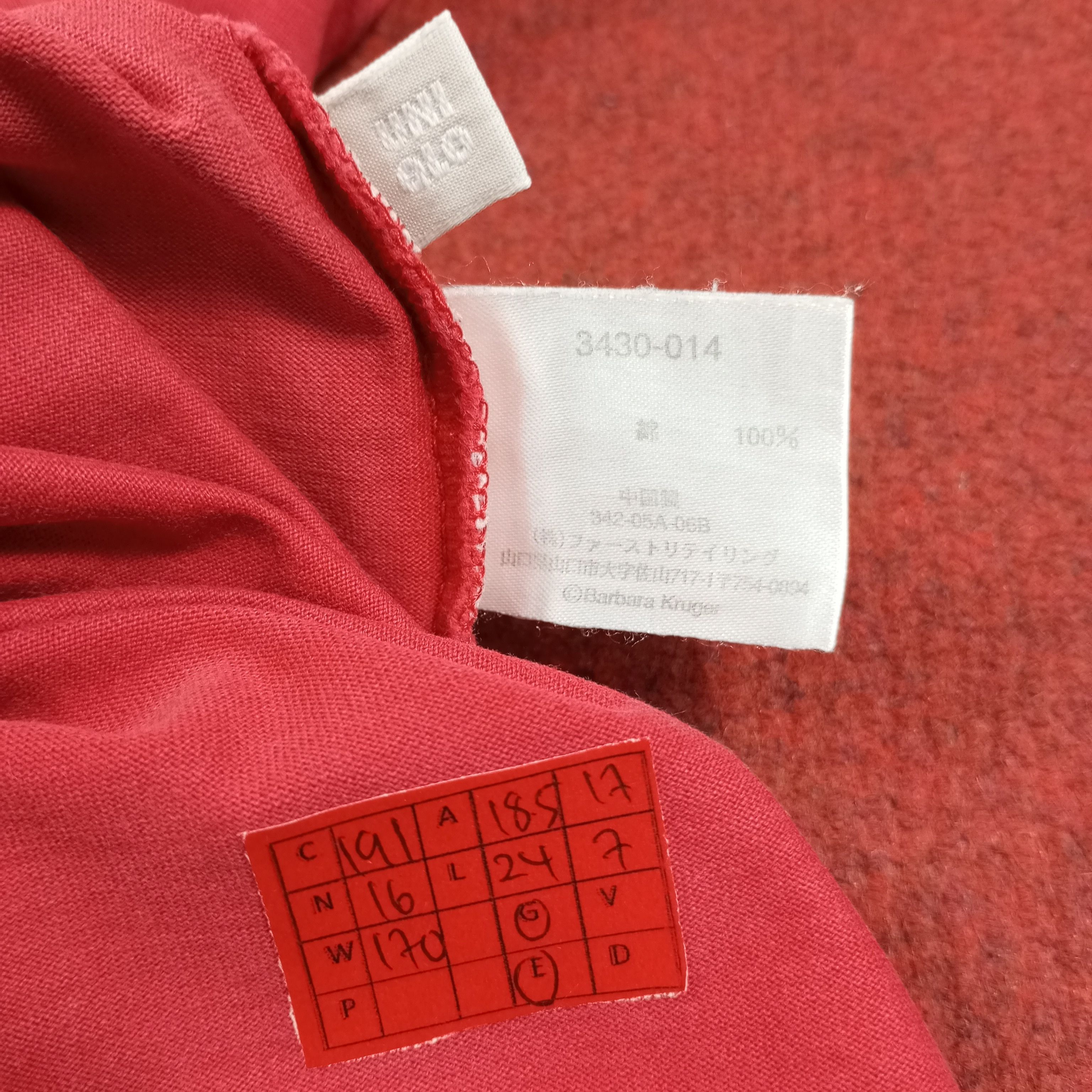Barbara Kruger × Japanese Brand × Vintage Barbara Kruger X Japanese Brand Tshirt Size US S / EU 44-46 / 1 - 9 Thumbnail